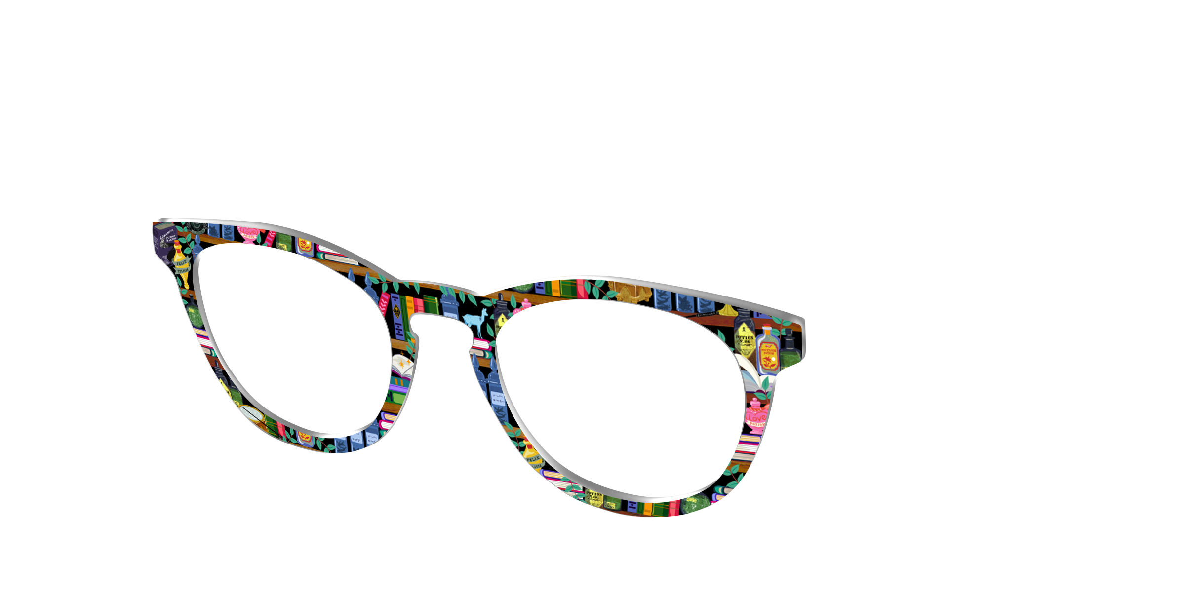 Pair Eyewear Collabs Potions Bookcase top magnetico HP50