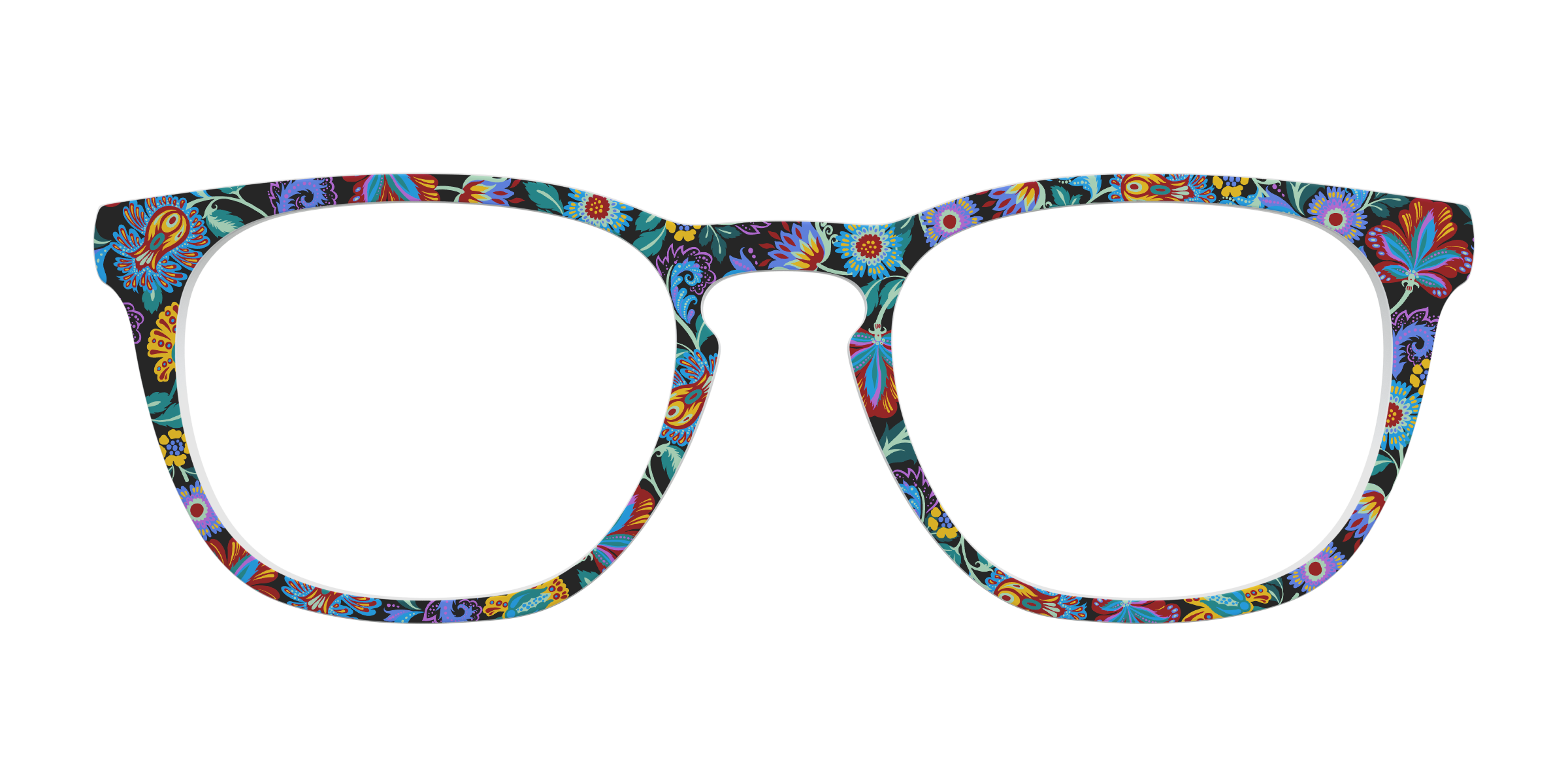 Pair Eyewear Collabs The Flora & Fauna top occhiali fantasia