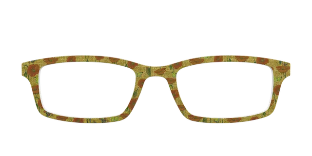 Pair Eyewear Collabs The Poppies cover Van Gogh gialla