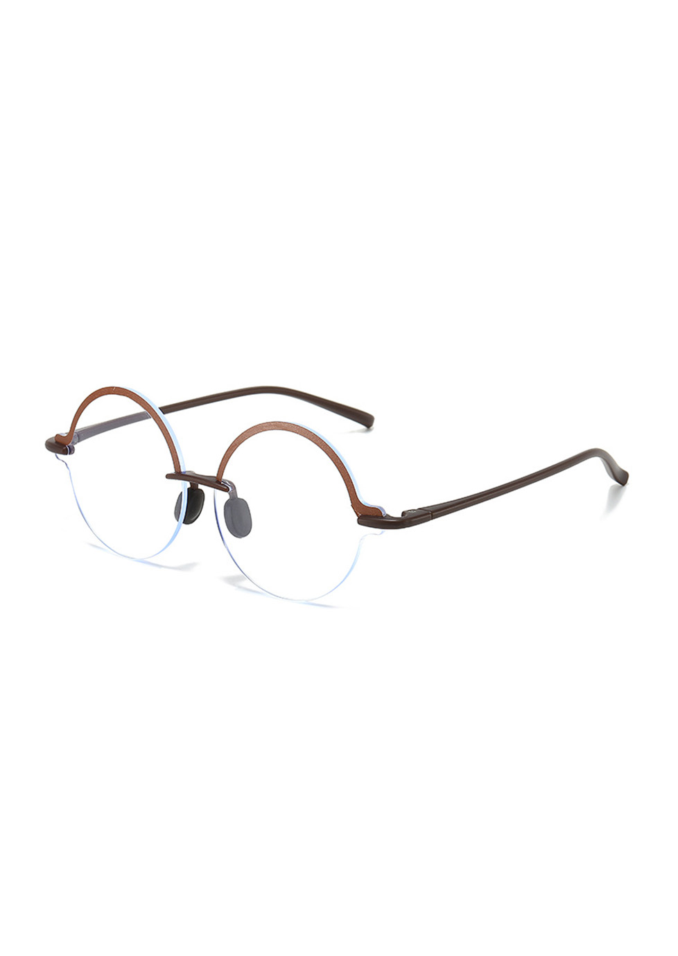 Ouyuan Reading Glasses 2026651 occhiali lettura rotondi luce blu