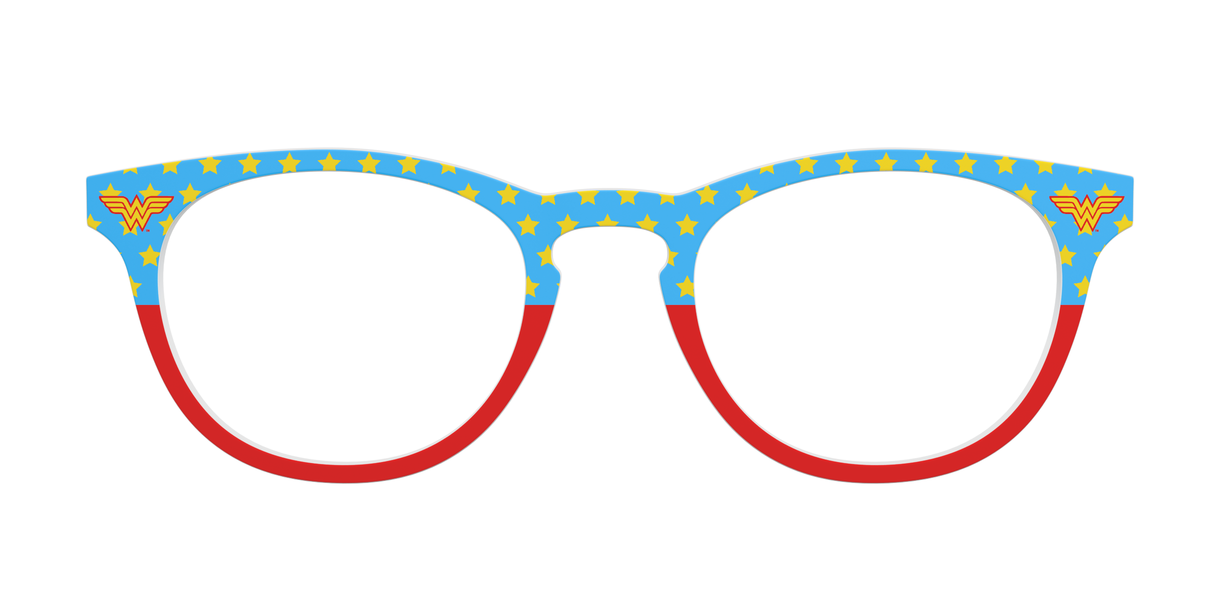 Pair Eyewear Wonder Woman top magnetico rosso blu Addison