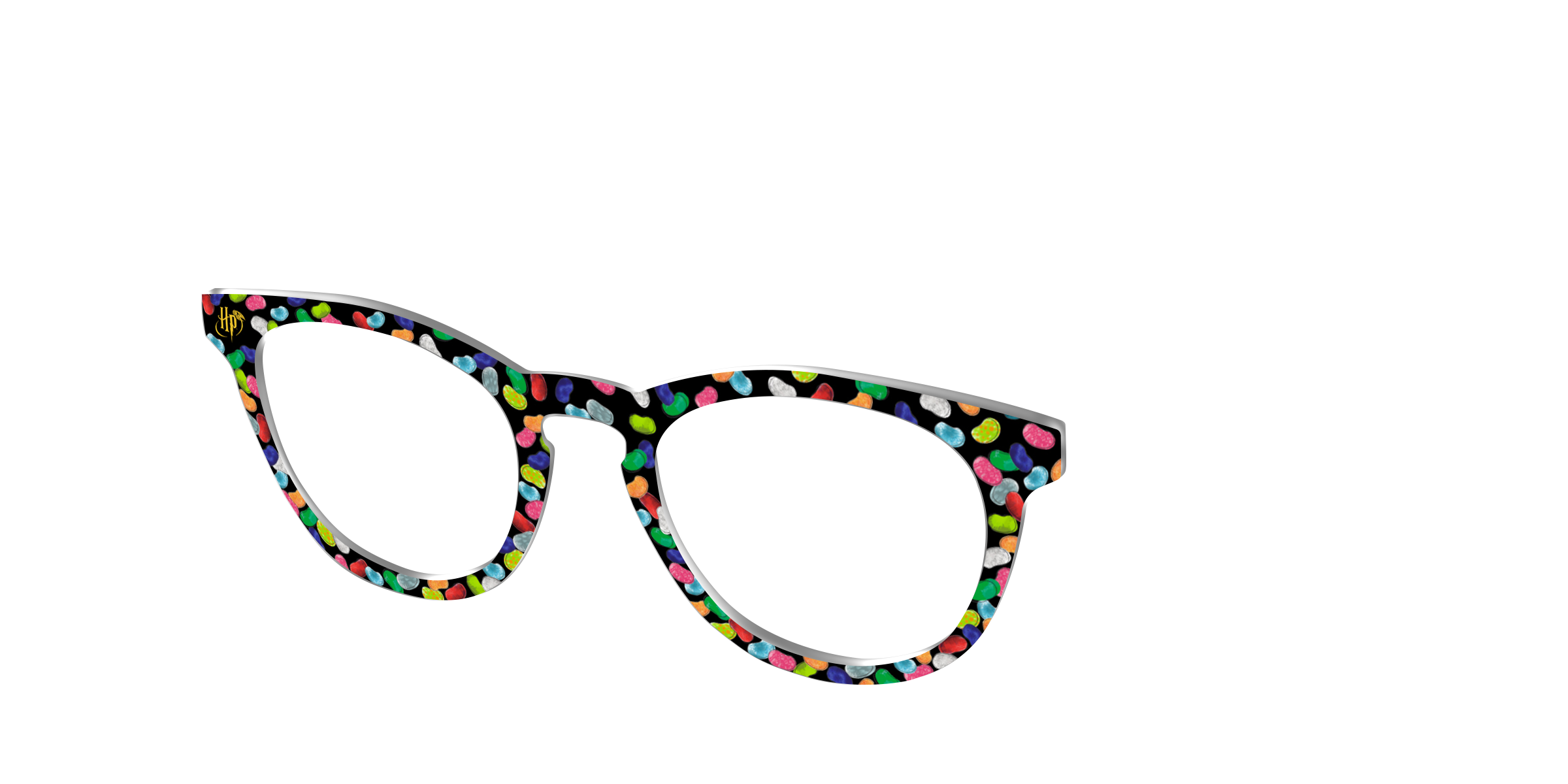 Pair Eyewear Collabs Bertie Bott's Beans top occhiali HP49