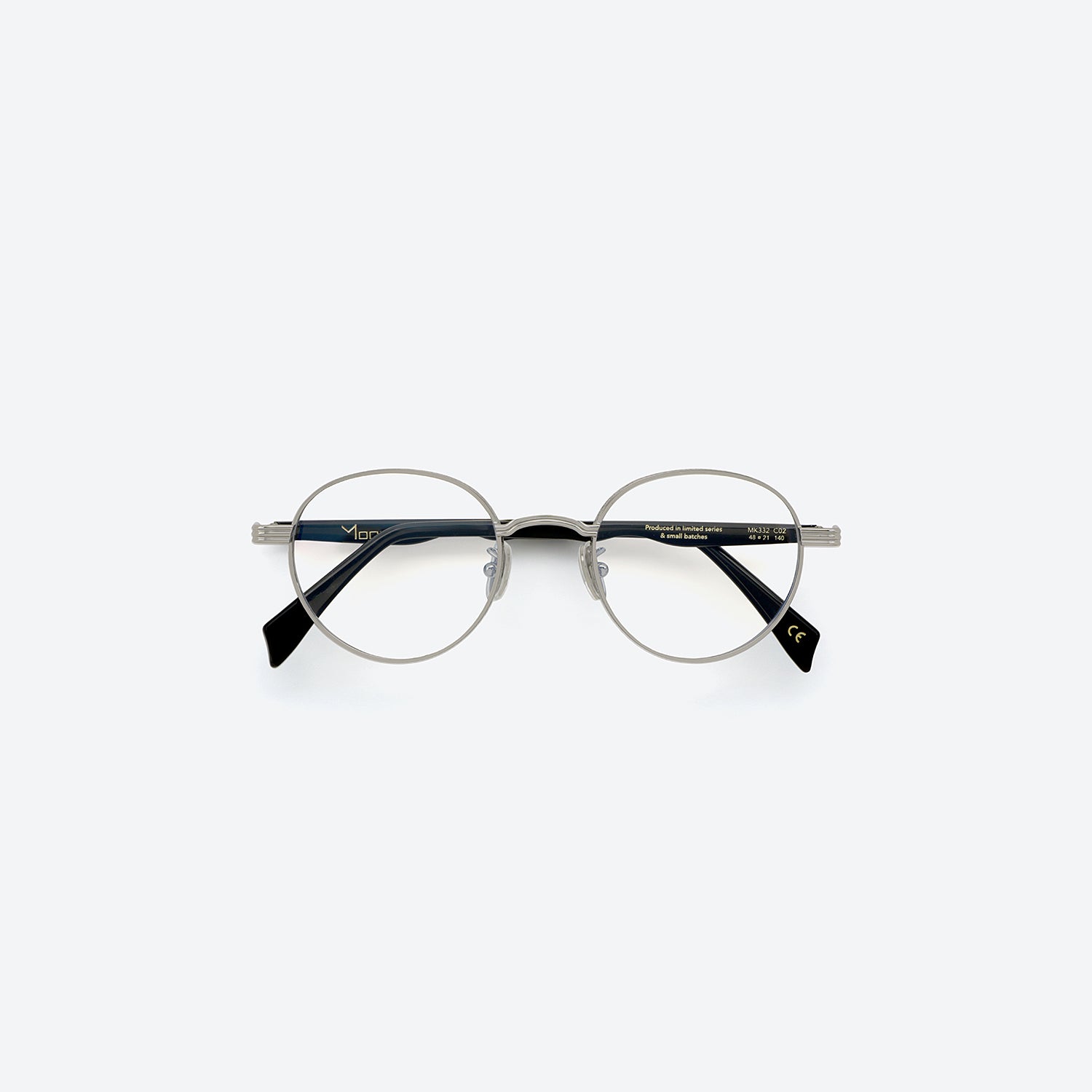Monokol Evolved Boldness MK332 C2 occhiali da vista metallo rotondi