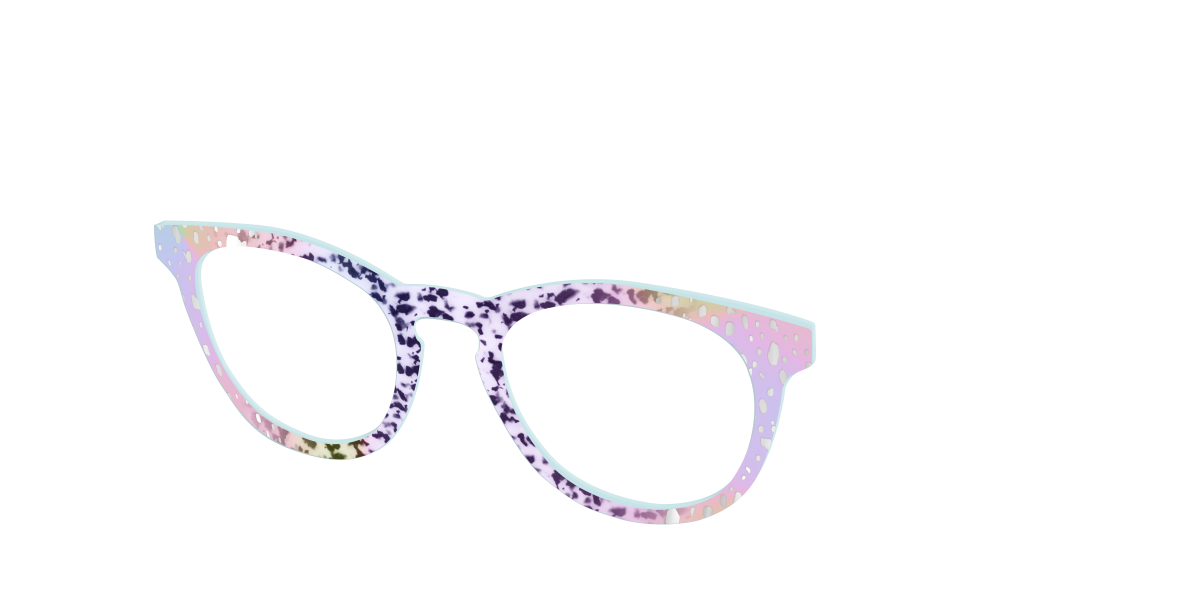 Pair Eyewear Design Tops Fairy Spots top per occhiali pois premium