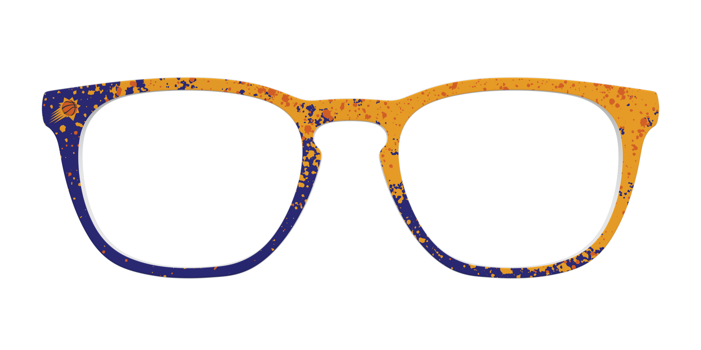 Pair Eyewear School Spirit Suns Splatter top magnetico Cedro