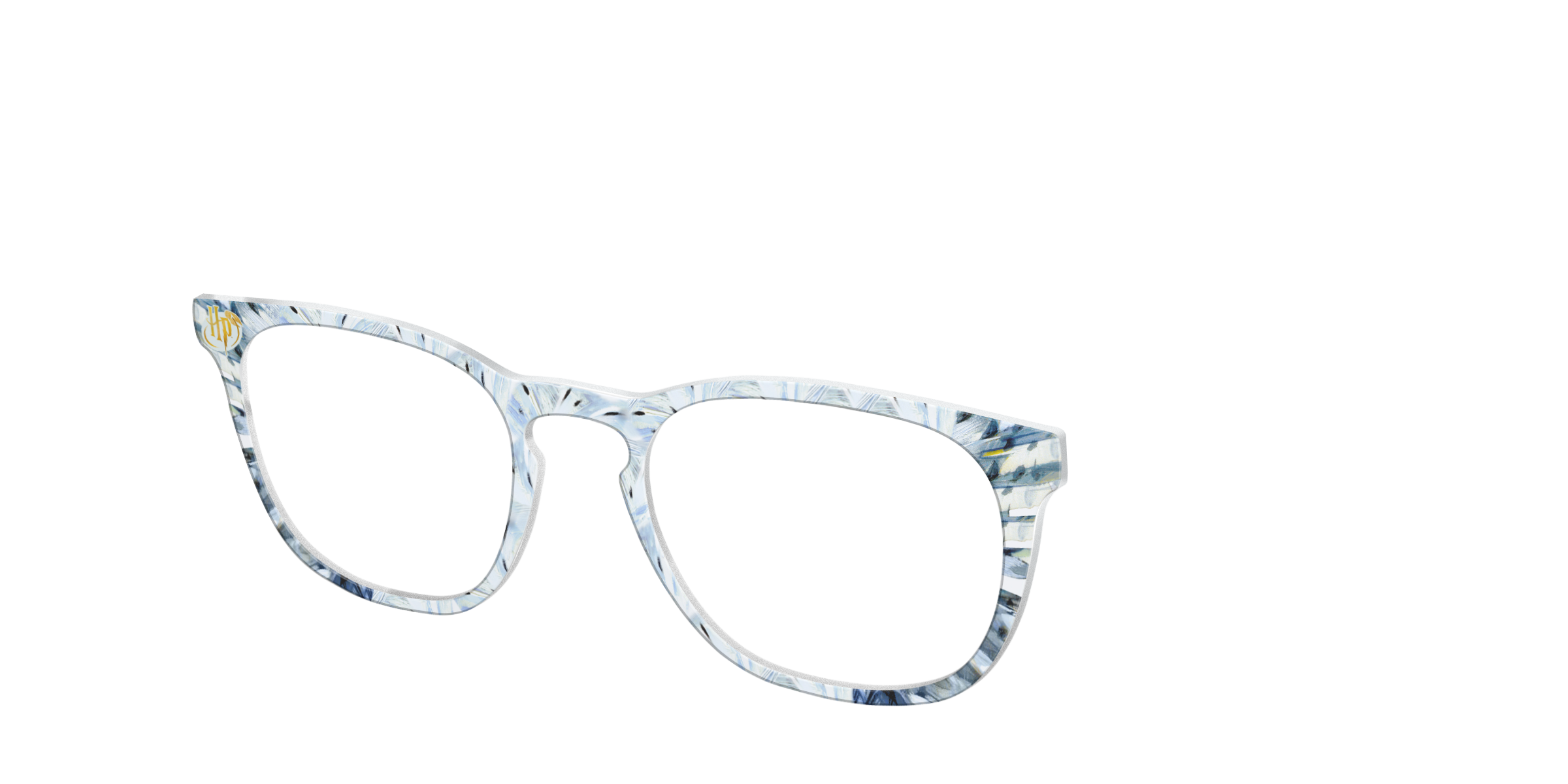 Pair Eyewear Collabs The Hedwig Feathers top piume bianco