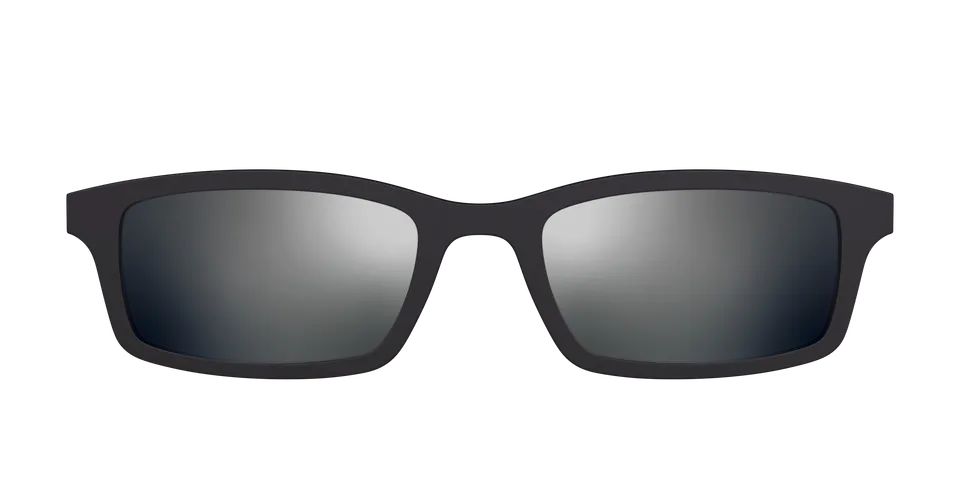 Pair Eyewear Sun Tops Silver Reflective clip sole polarizzata