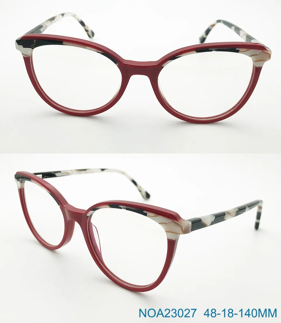 Ouyuan NOA23027 montatura occhiali acetato 48-18-140