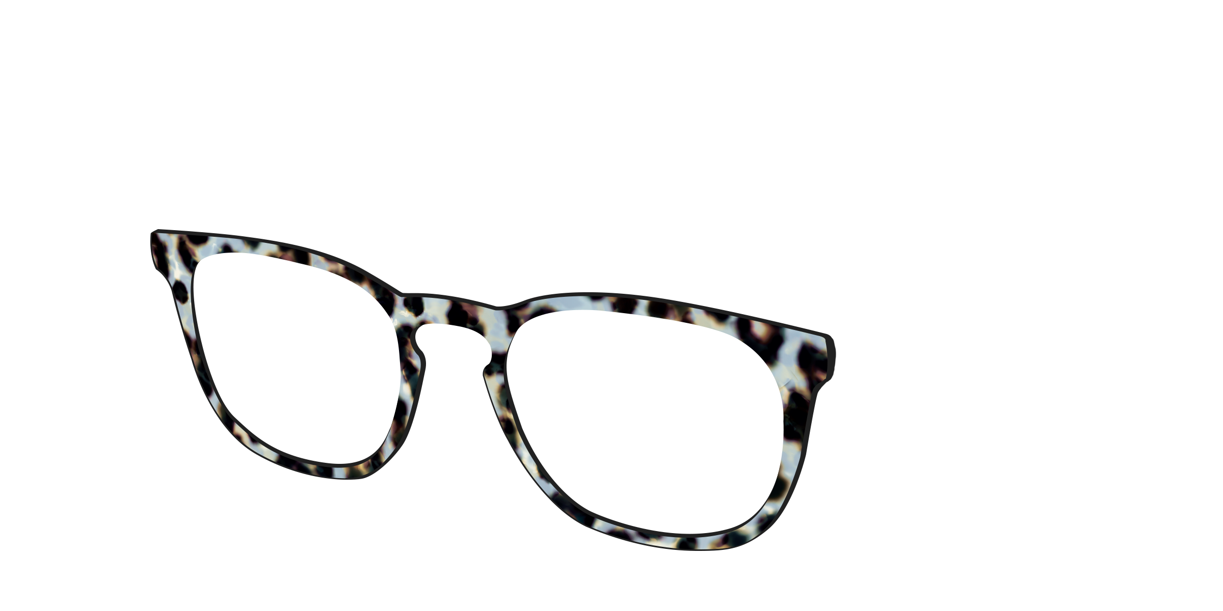 Pair Eyewear Solid Tops Earl Grey Tortoise top occhiali SD12