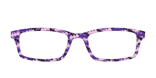 Pair Eyewear Collabs The Batgirl top occhiali viola