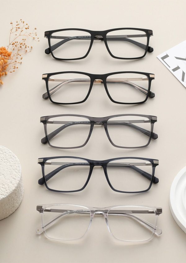 Ouyuan Eyewear OLD0278A montatura occhiali uomo quadrata