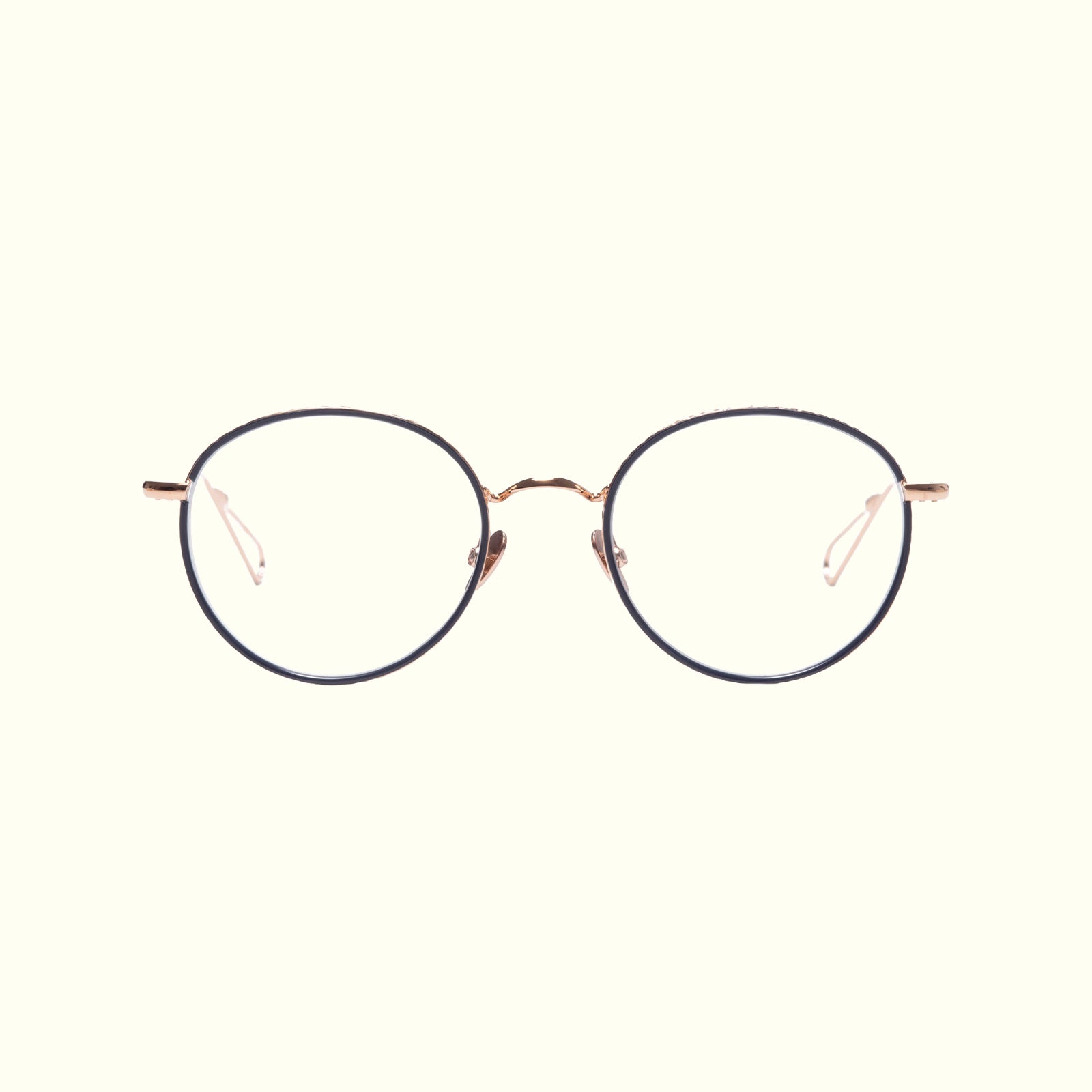Ahlem Optical Auber occhiali da vista champagne turtle
