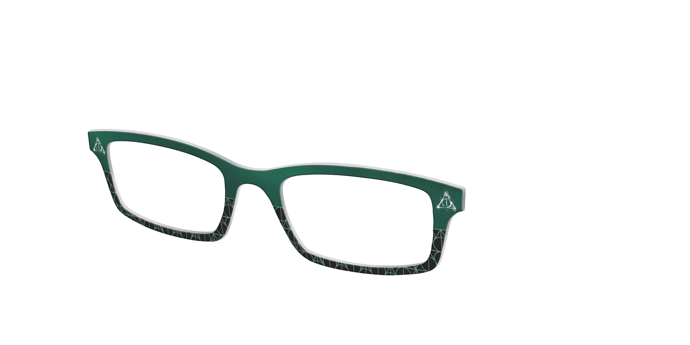 Pair Eyewear Collabs Deathly Hallows Split top occhiali HP11