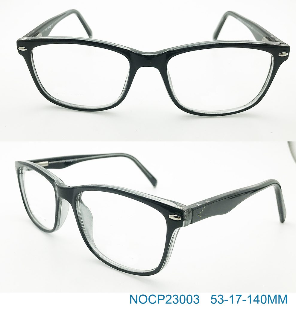 Ouyuan NOCP23003 montatura occhiali nera flex 53-17-140
