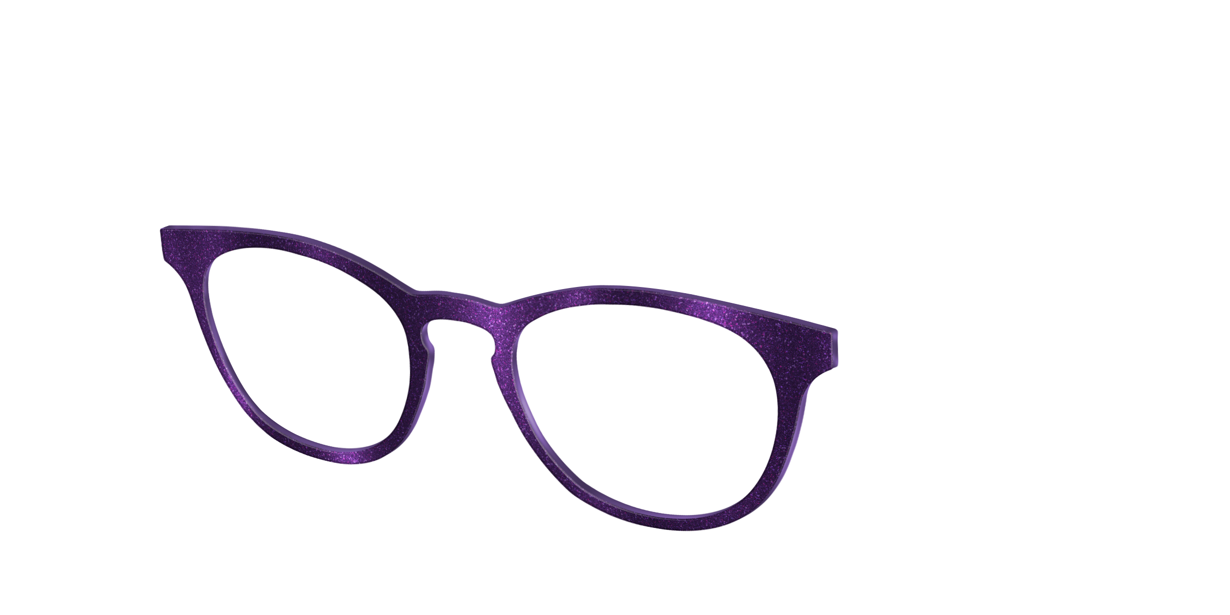 Pair Eyewear Solid Tops Deep Purple Shimmer top viola