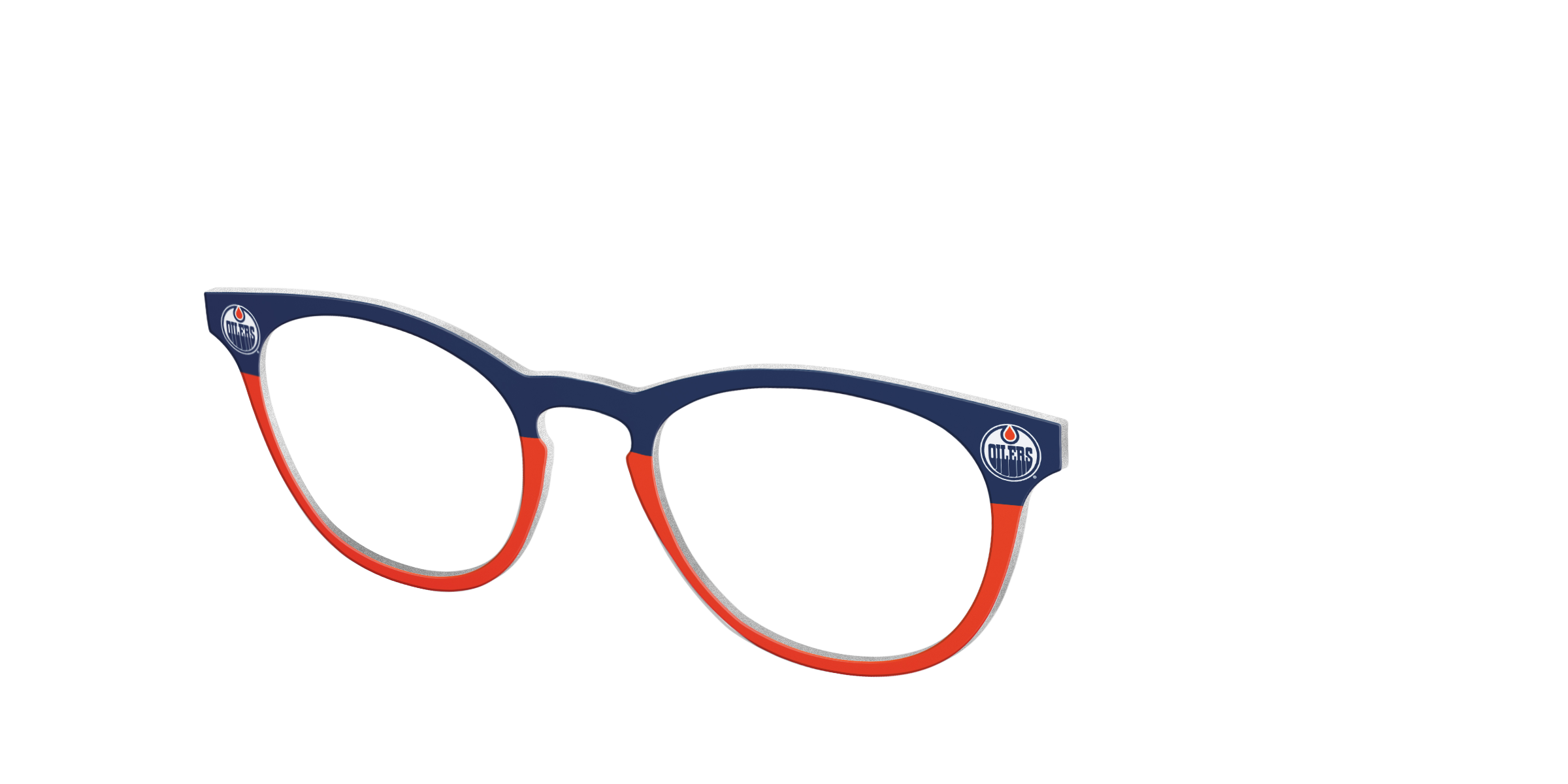 Pair Eyewear School Spirit Oilers Split cover occhiali blu
