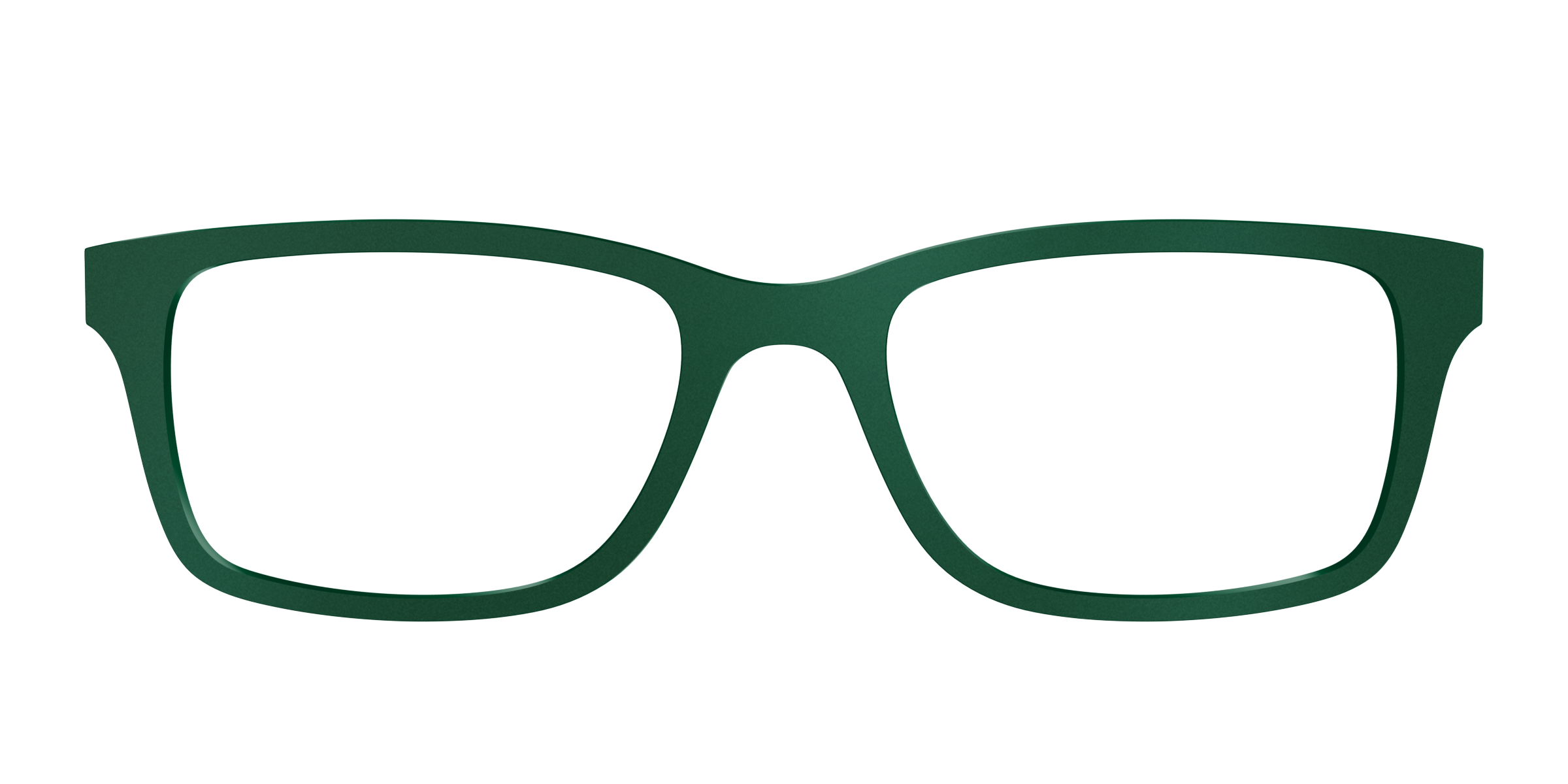 Pair Eyewear Design Tops The Matte Spruce top verde opaco