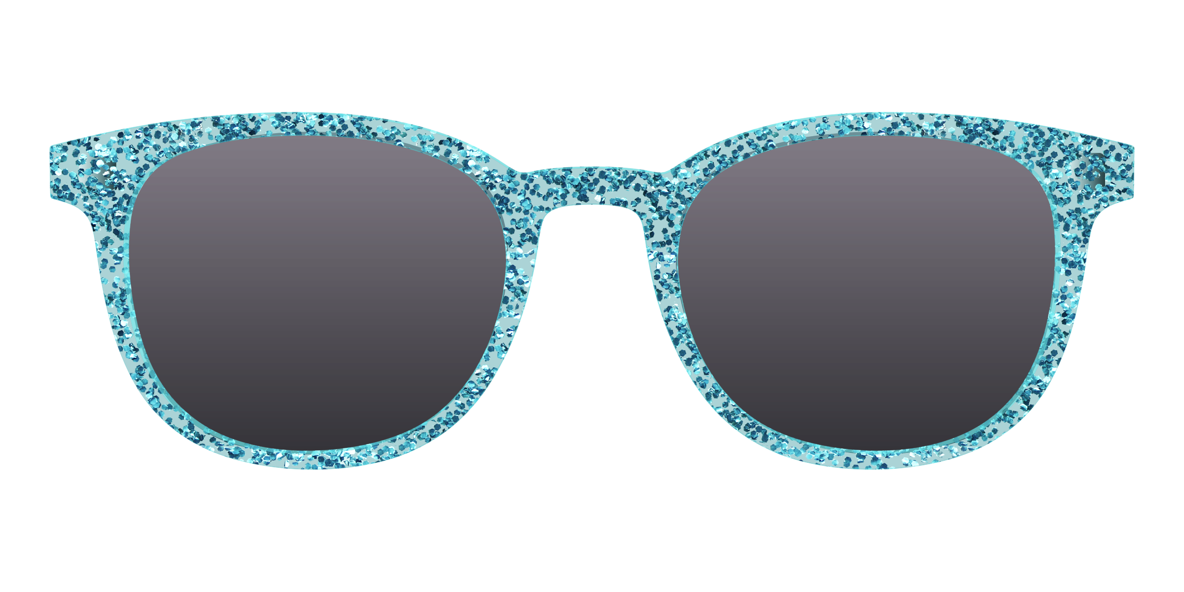 Pair Eyewear Sun Tops Aquamarine Sparkle top sole polarizzato