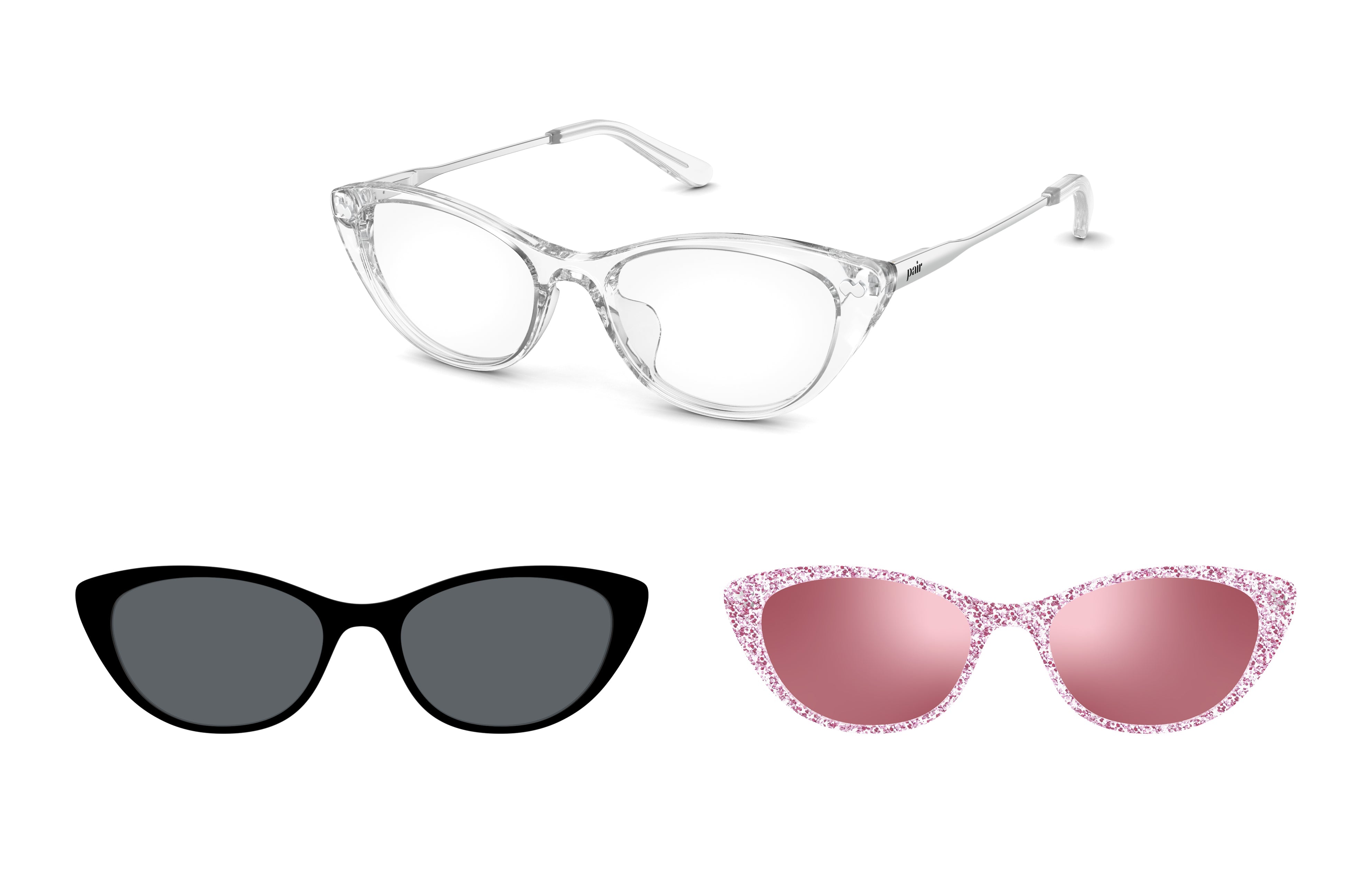 Pair Eyewear Base Frames ella Clear montatura vista