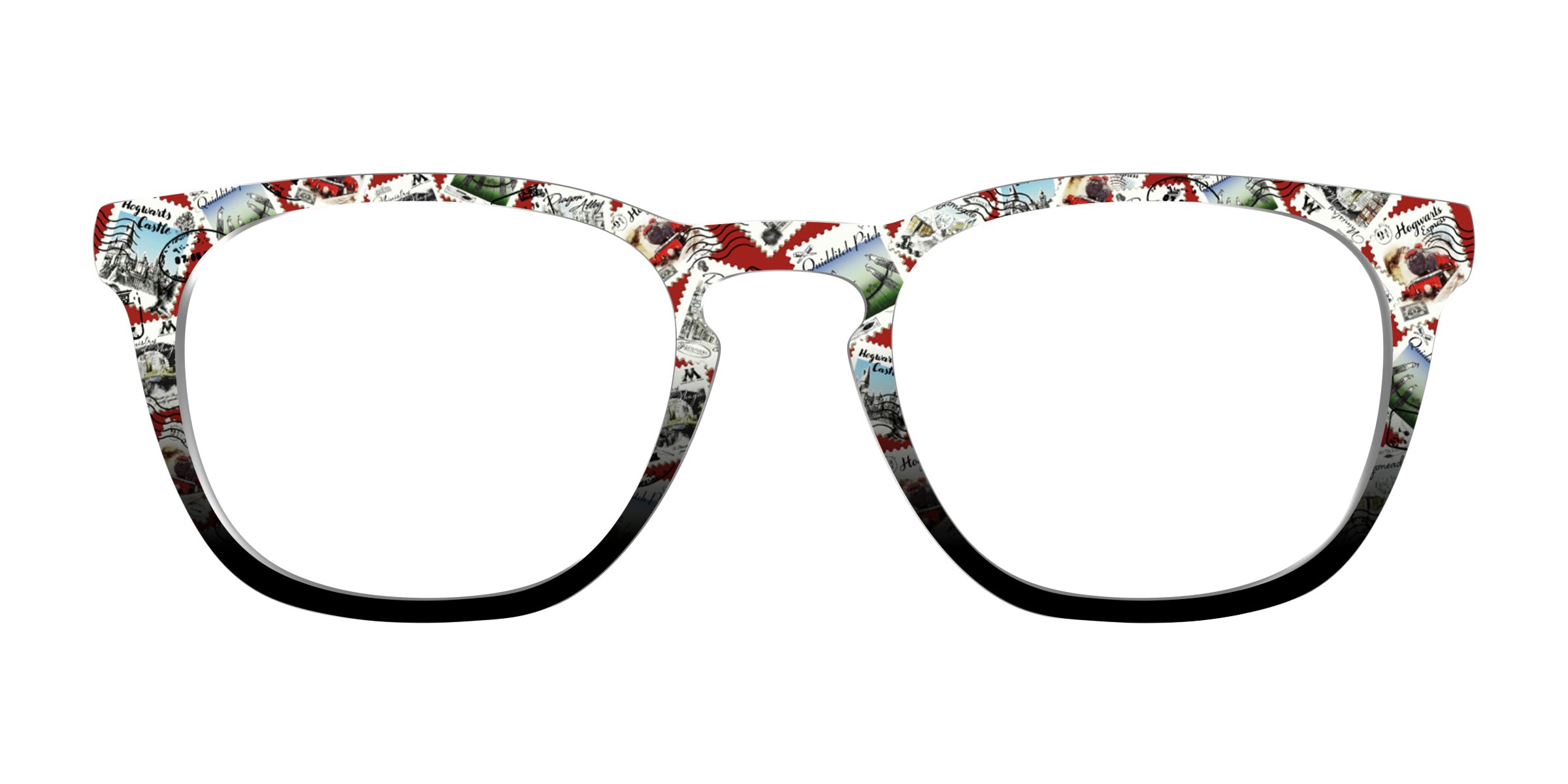 Pair Eyewear Collabs The Hogwarts Stamps top per occhiali