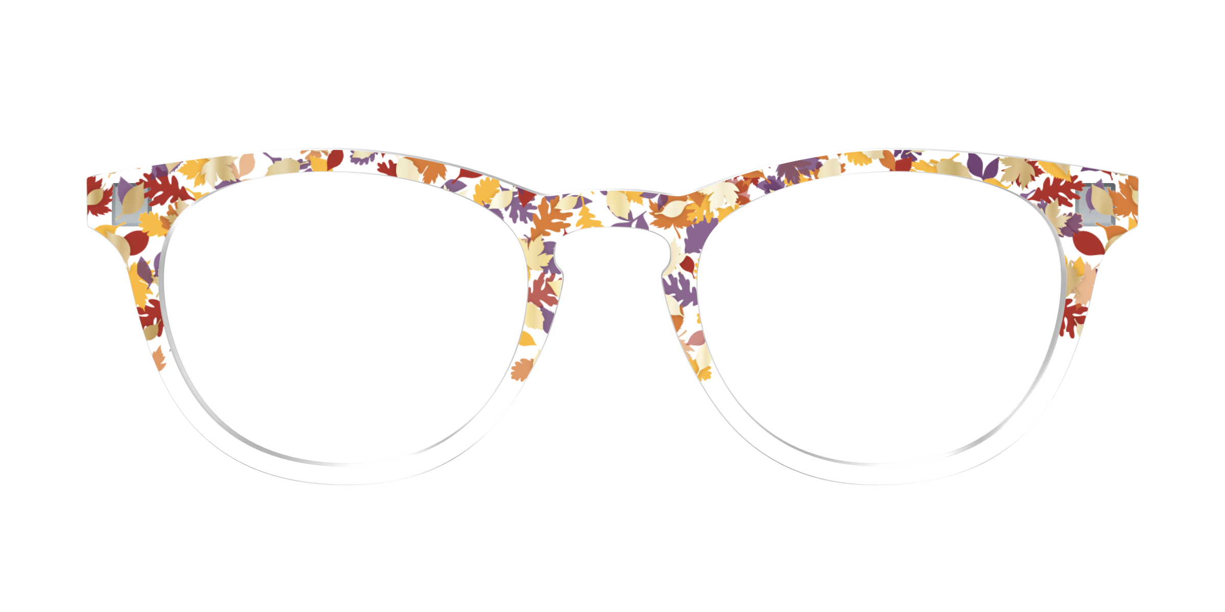 Pair Eyewear Design Tops Fallen Leaves Confetti Crystal top premium