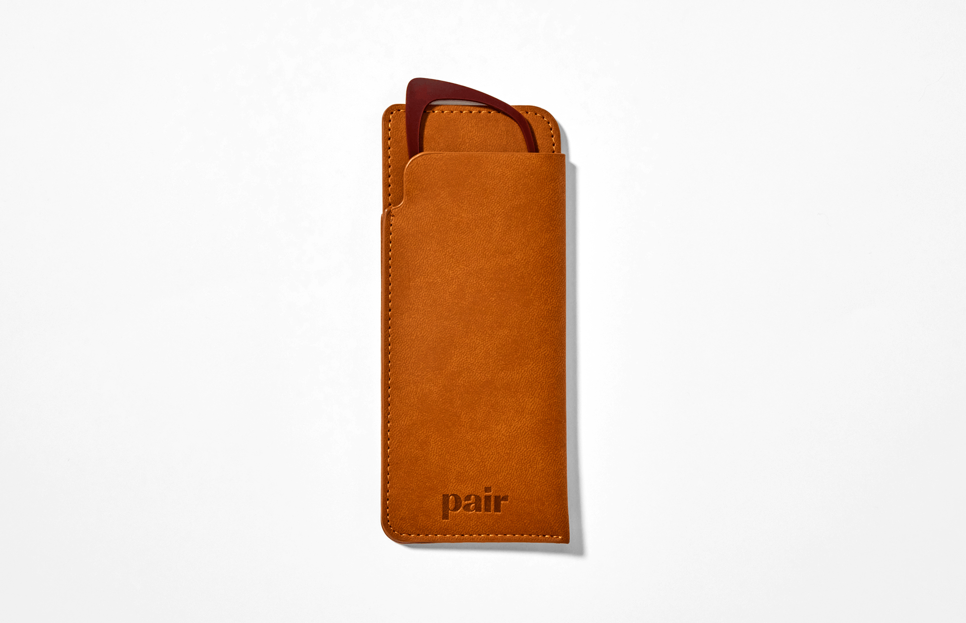Pair Eyewear Top Frame Case custodia occhiali verde