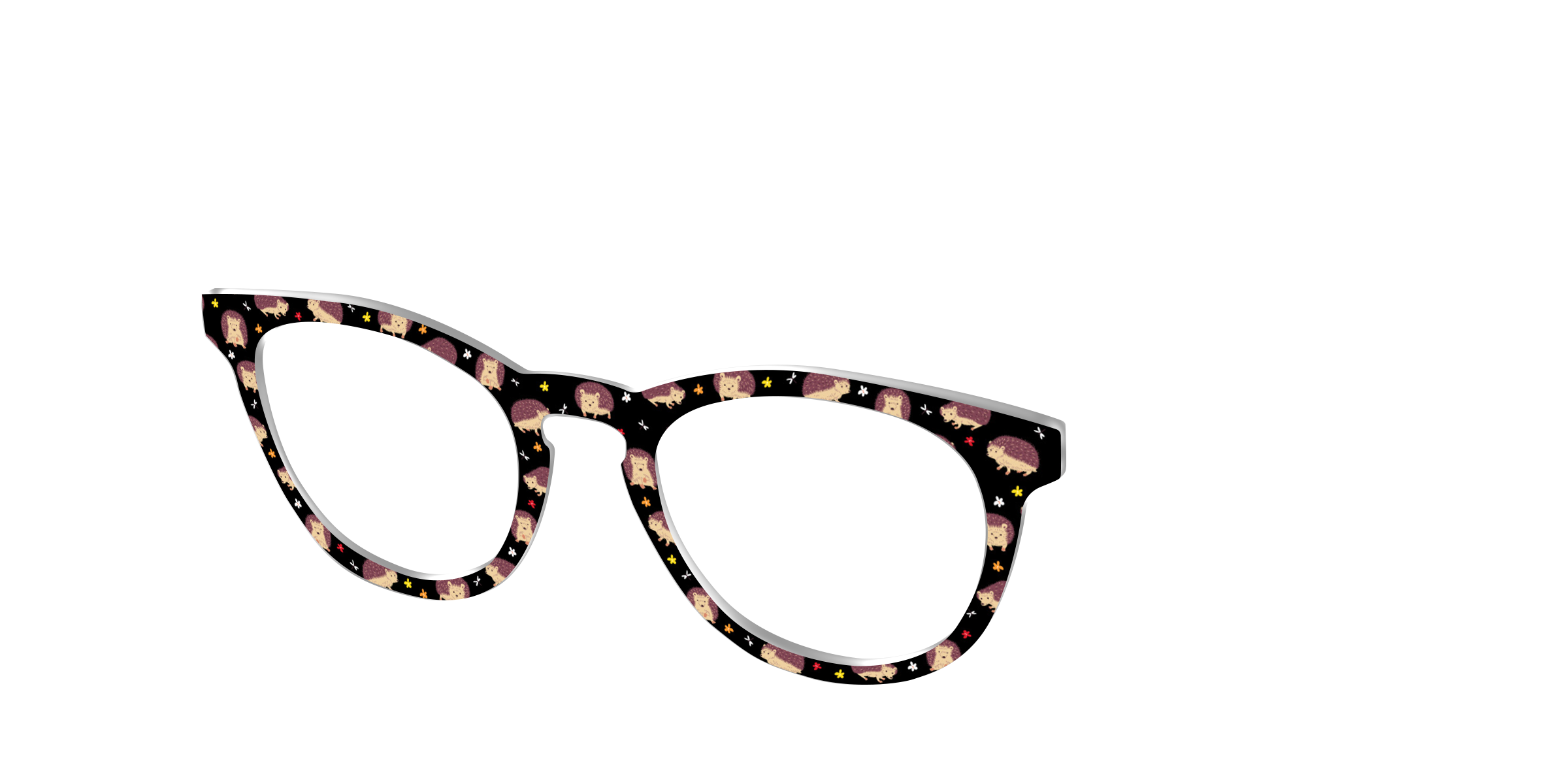 Pair Eyewear Design Tops Hedgehog Hangout topper per Cedro