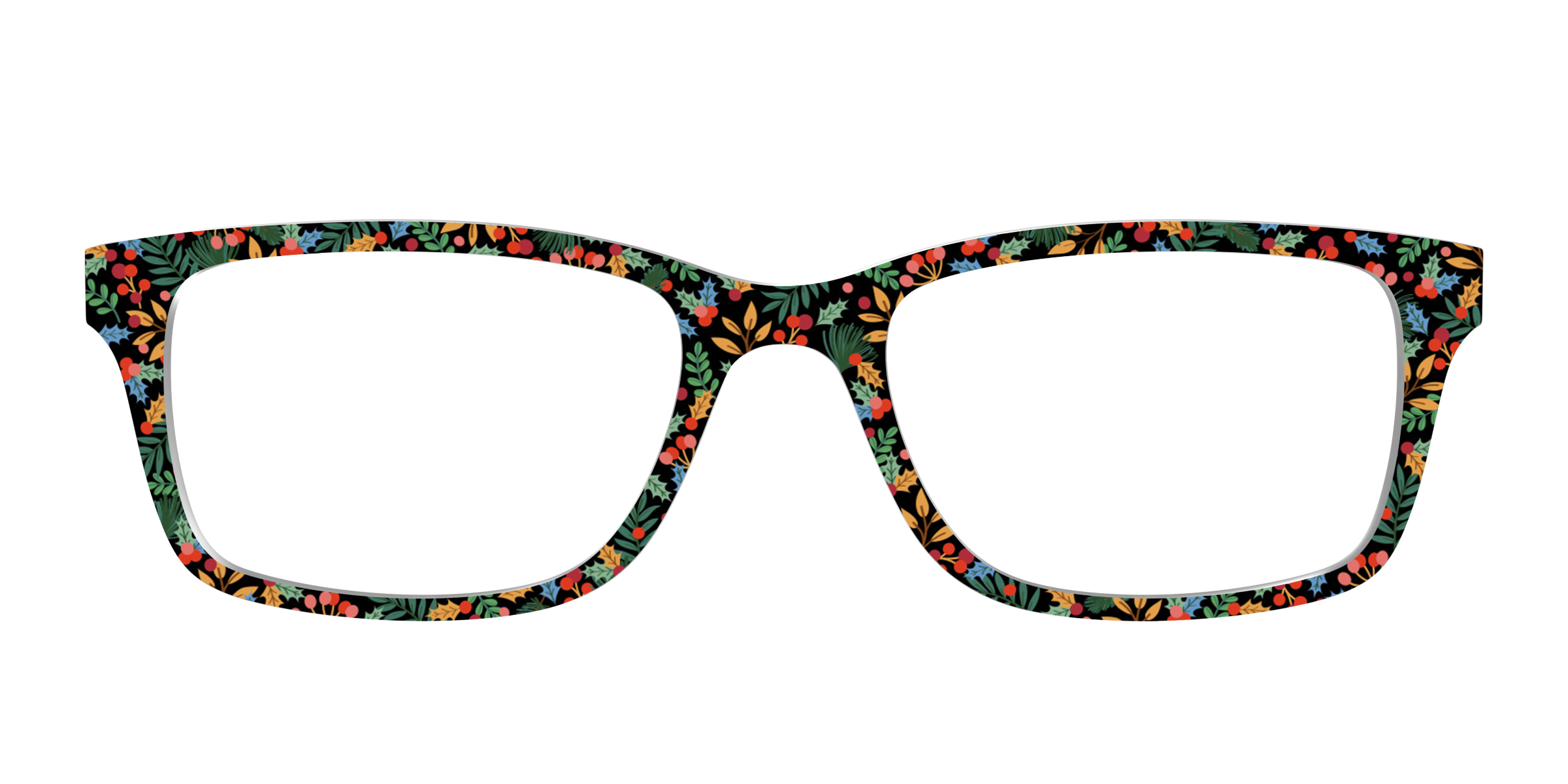 Pair Eyewear Design Tops Holiday Holly cover verde