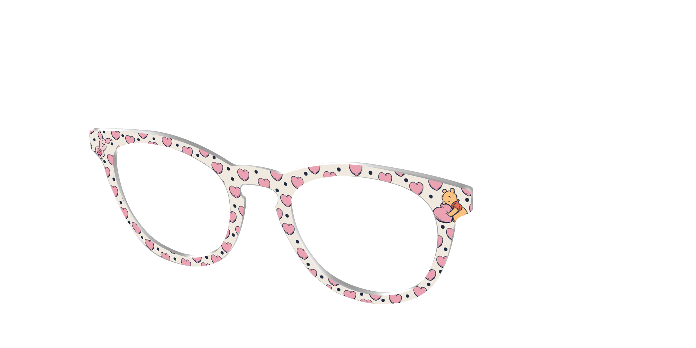 Pair Eyewear Collabs Small Bear Big Heart Topper DY80
