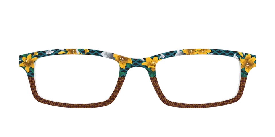 Pair Eyewear Collabs Lily Lattice top occhiali FK2