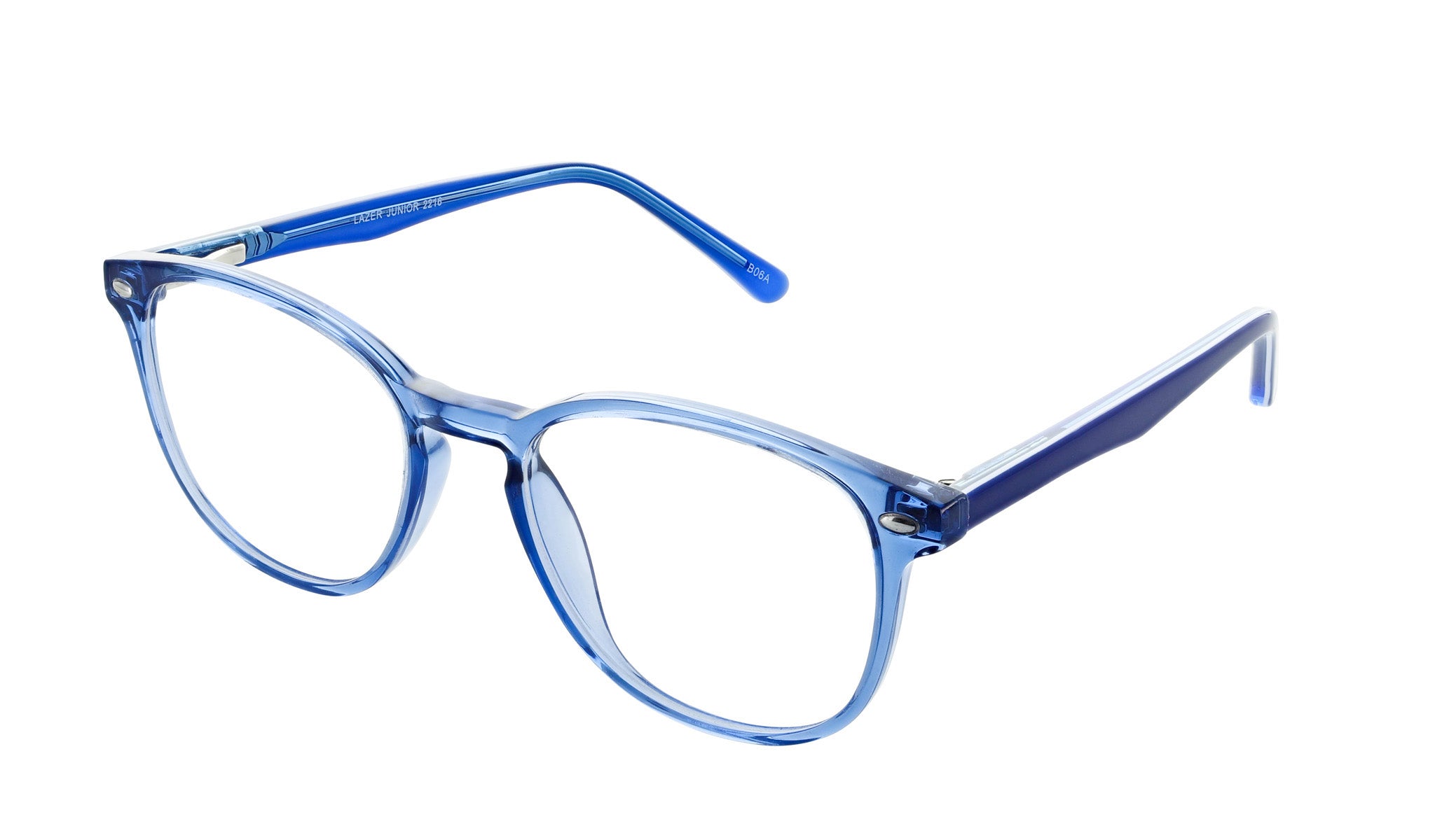 Lazer Junior 2216 occhiali da vista bambino neri rotondi