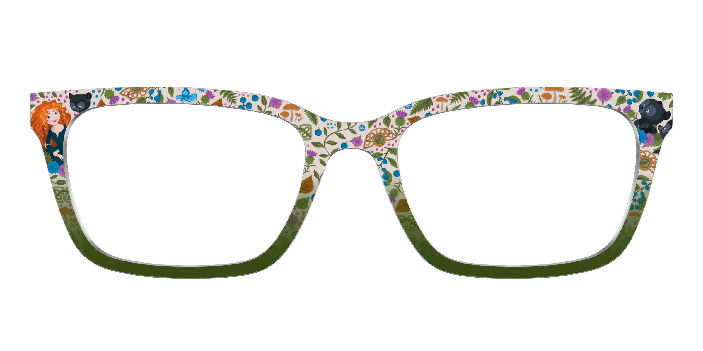 Pair Eyewear Collabs Merida Brave Floral top fiori