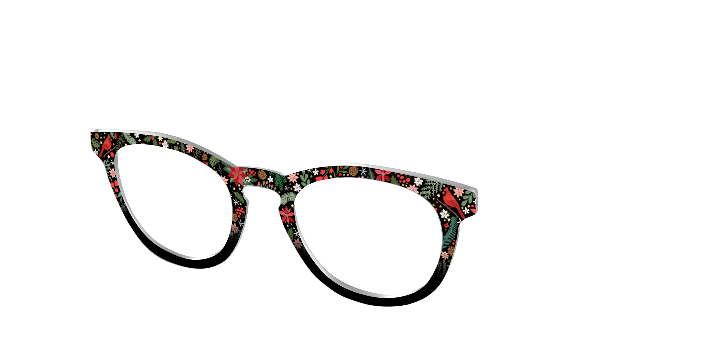 Pair Eyewear Design Tops Winter Wonderland Floral top magnetico
