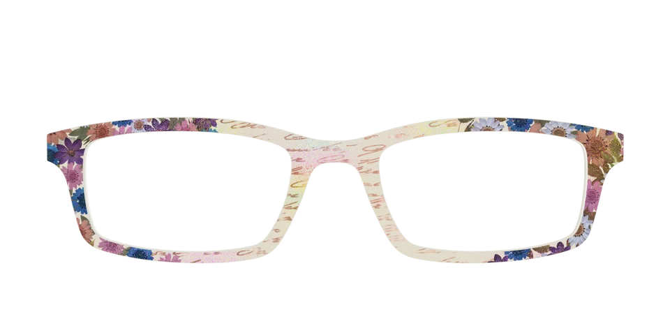 Pair Eyewear Design Tops Pressed Flowers Foil top fiori 587