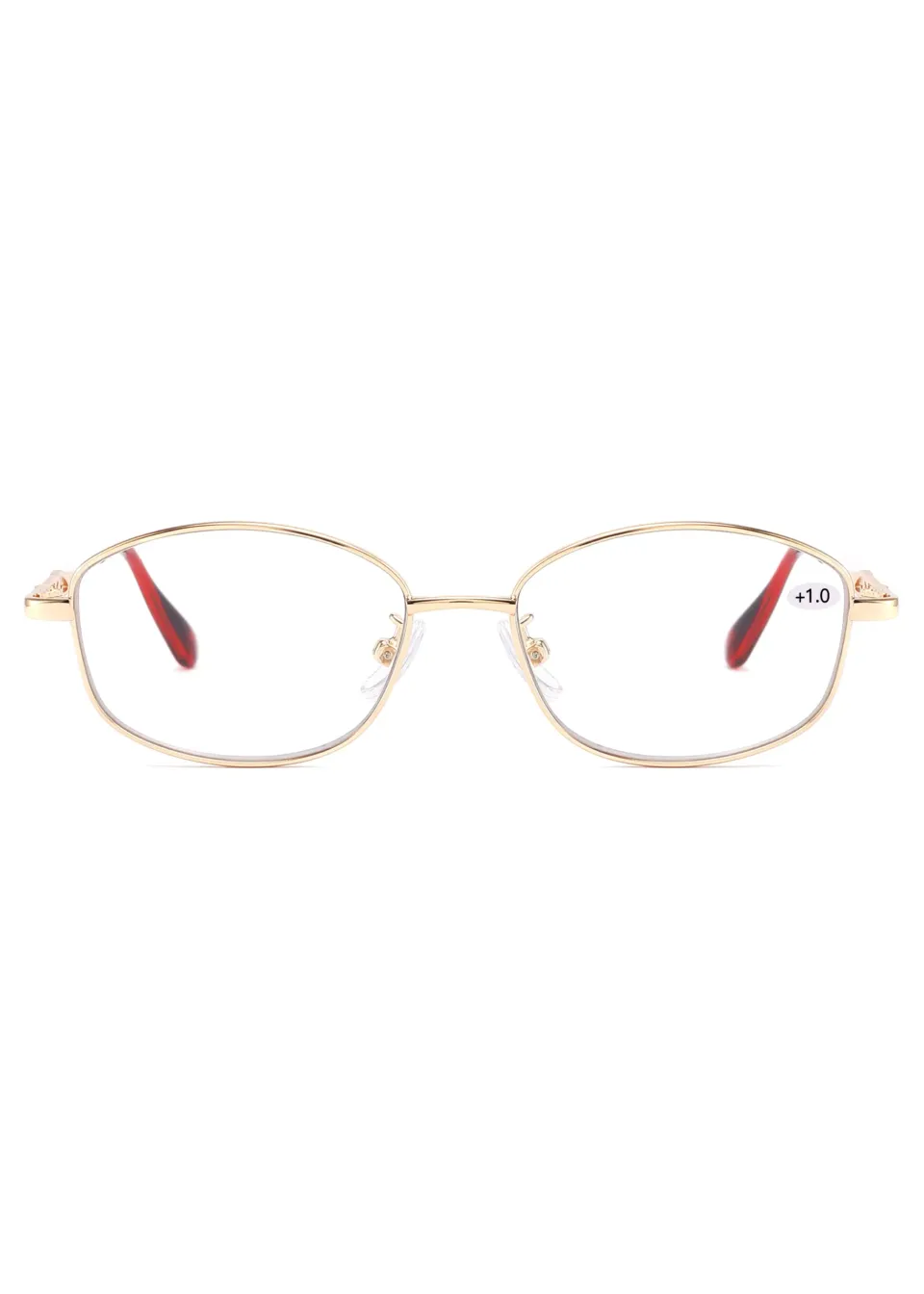 Ouyuan Reading Glasses 8113 occhiali da lettura donna PC antiriflesso