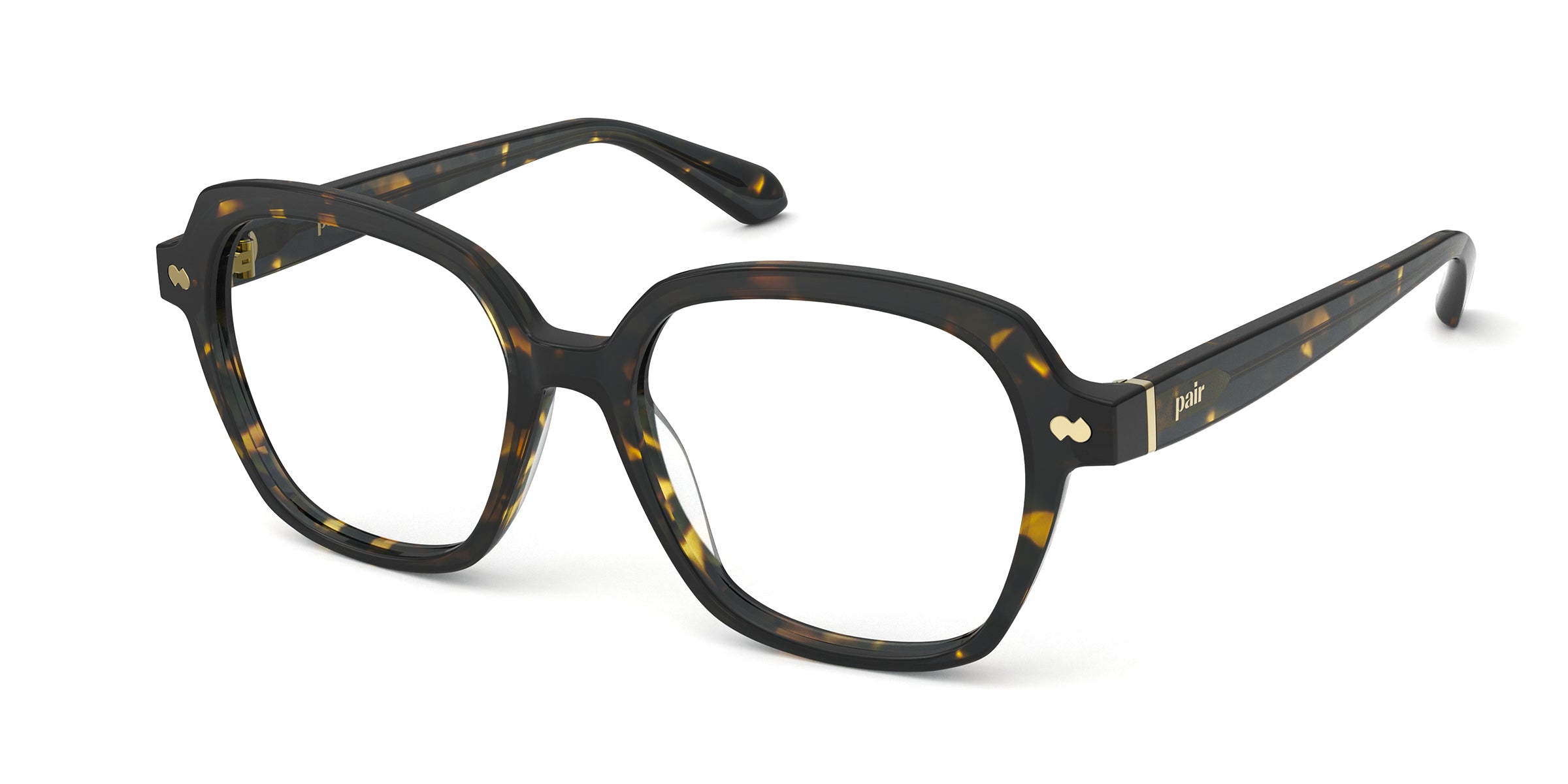 Pair Eyewear Evelyn Forte occhiali vista quadrati oversize