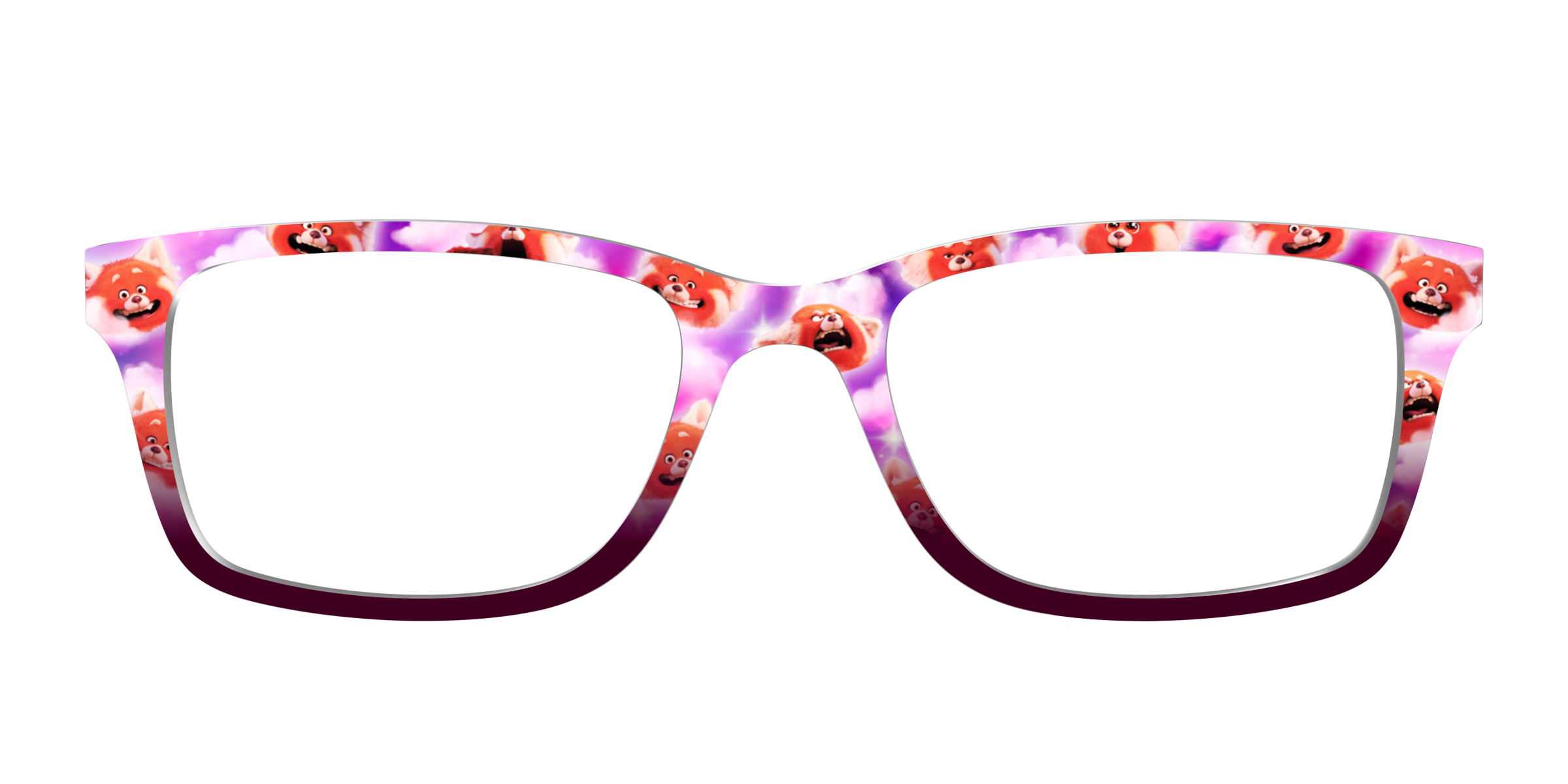 Pair Eyewear Collabs Turning Red top occhiali fantasia collab