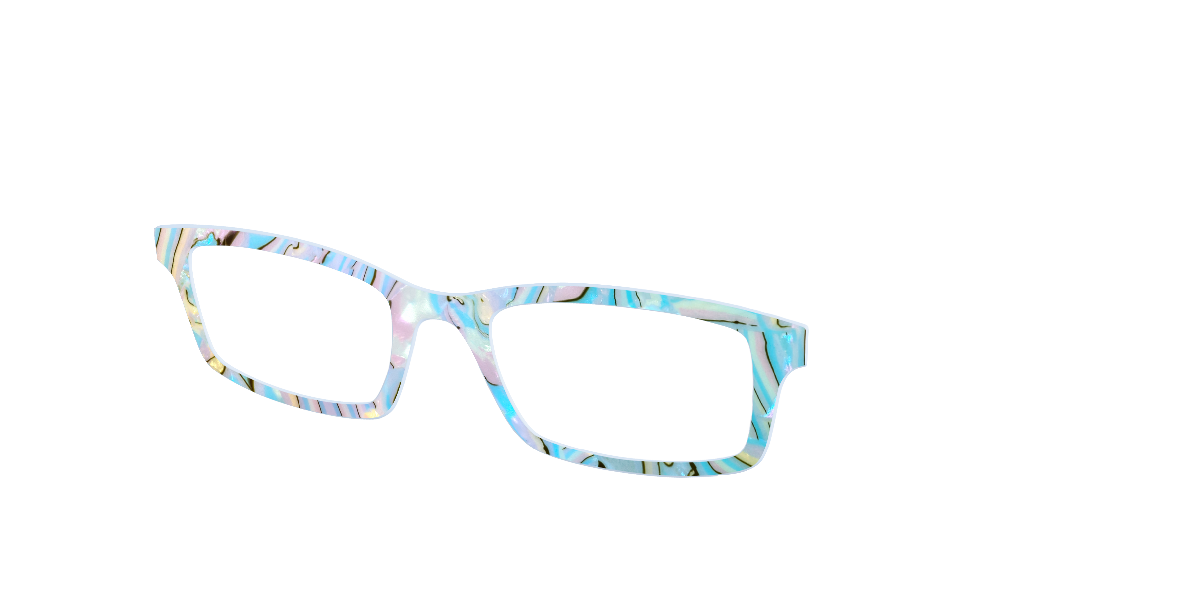 Pair Eyewear Design Tops 565 top occhiali marmo perla