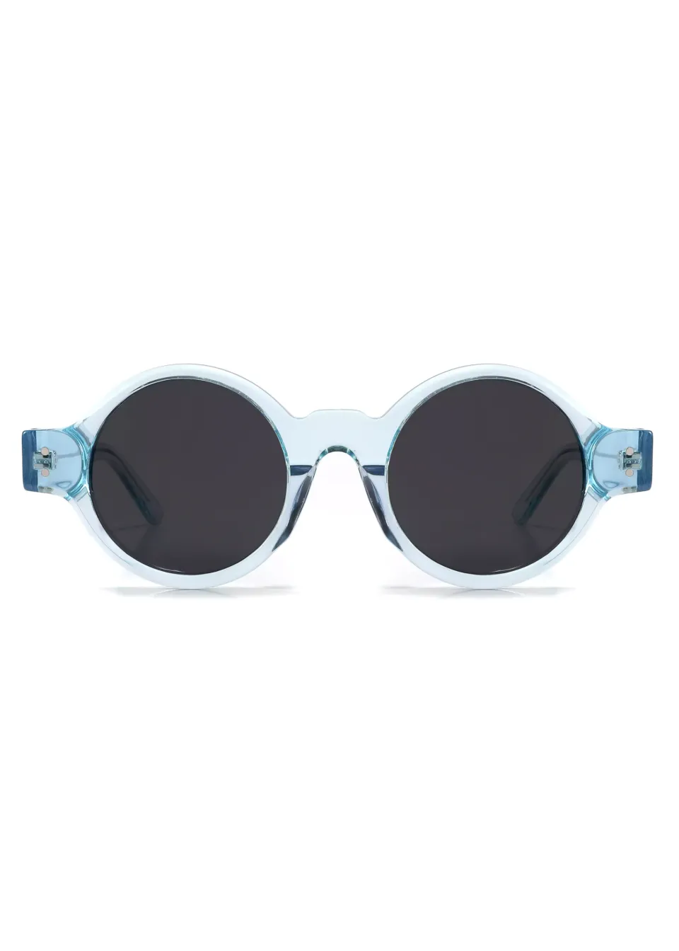 Ouyuan Sunglasses FG1585T occhiali da sole rotondi retro