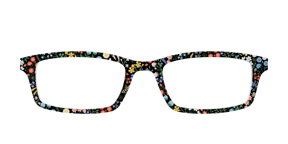 Pair Eyewear Design Tops The Ditsy Blooms cover occhiali fiori