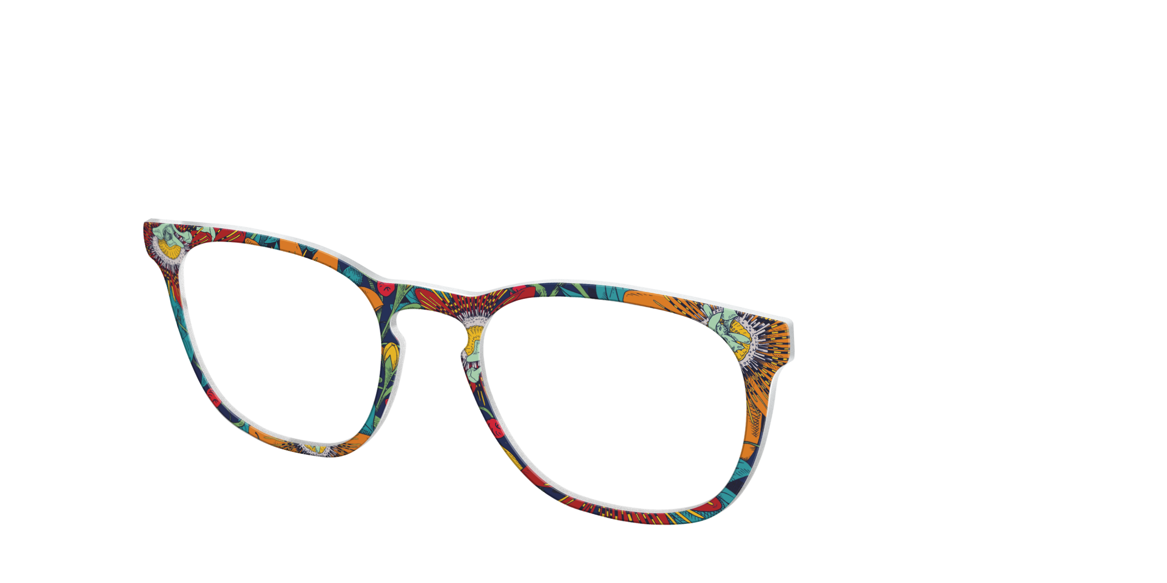 Pair Eyewear Collabs Passiflora Mexicana topper floreale