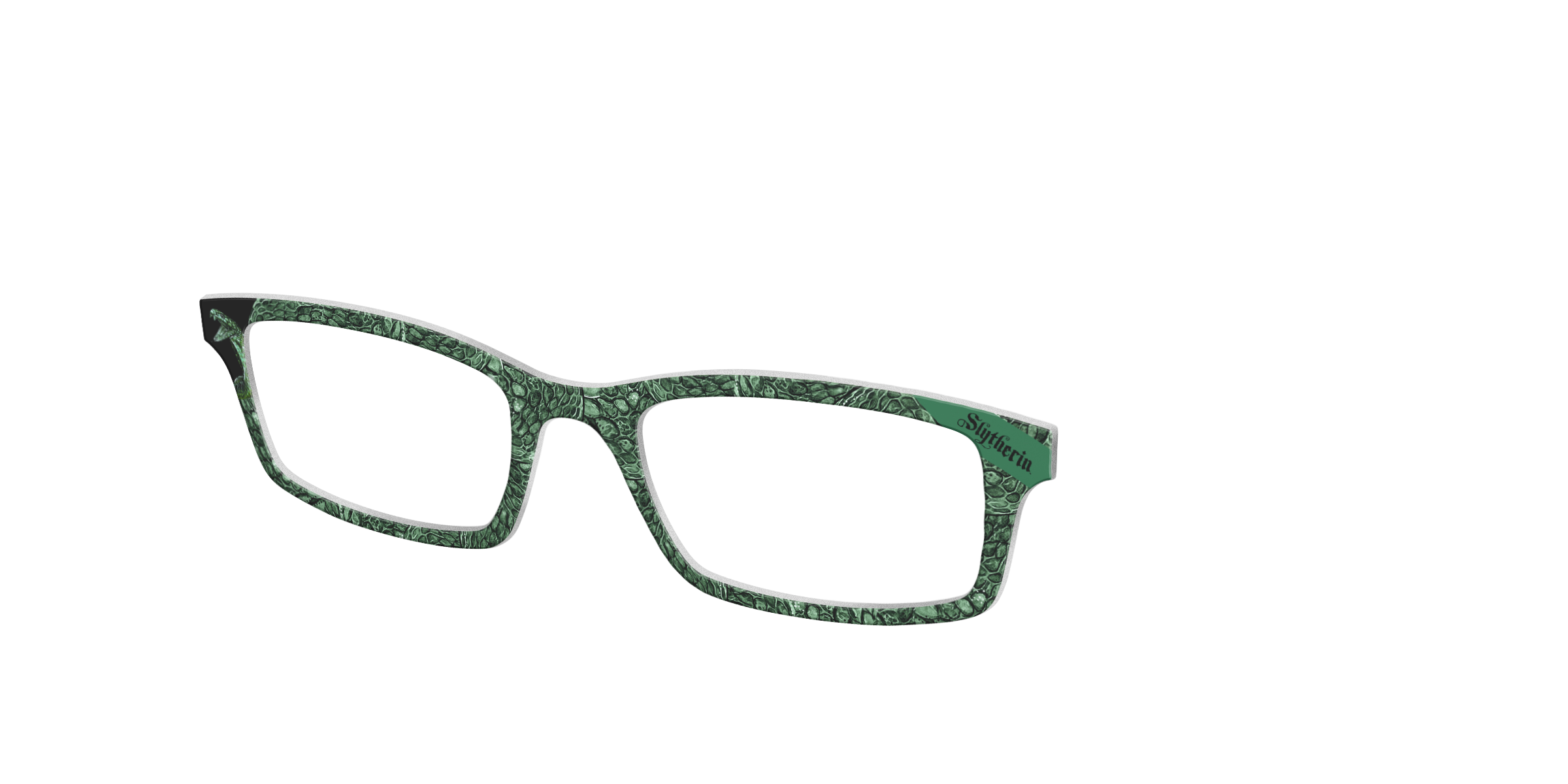 Pair Eyewear Collabs Slytherin Serpent top occhiali verde