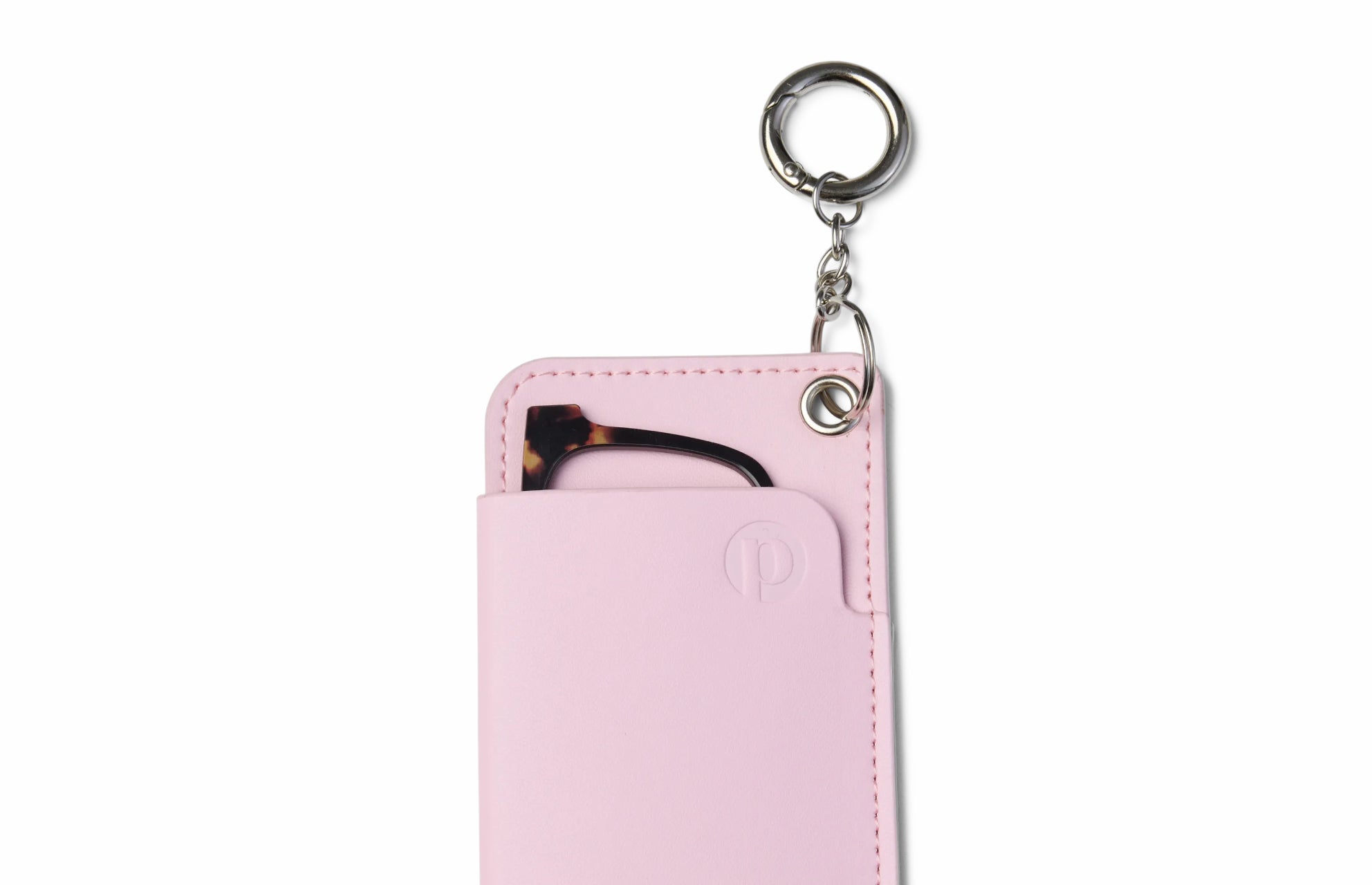 Pair Eyewear Accessories Top Frame Keychain Case rosa