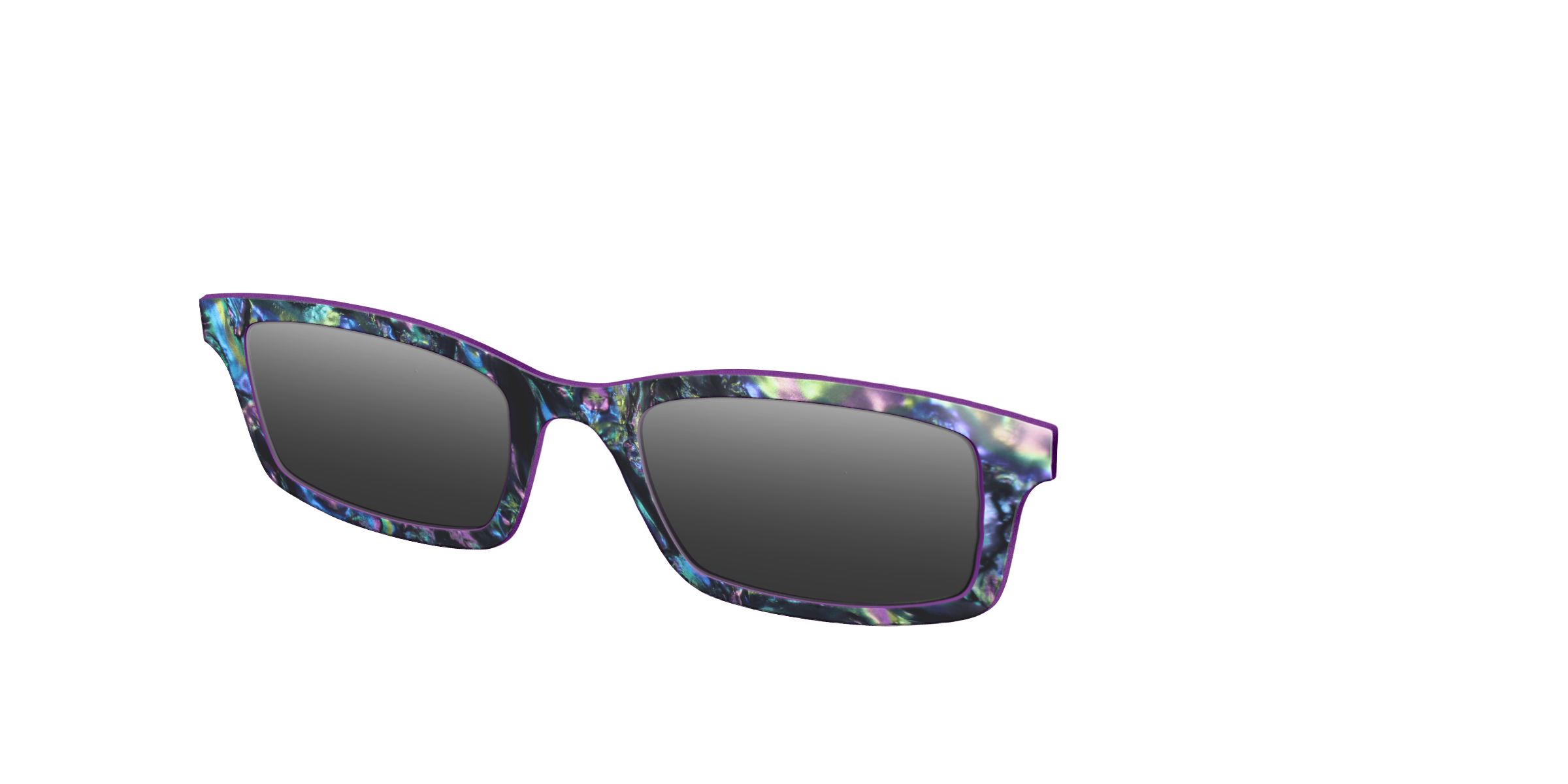 Pair Eyewear Sun Tops Abalone Polarizzato clip sole premium