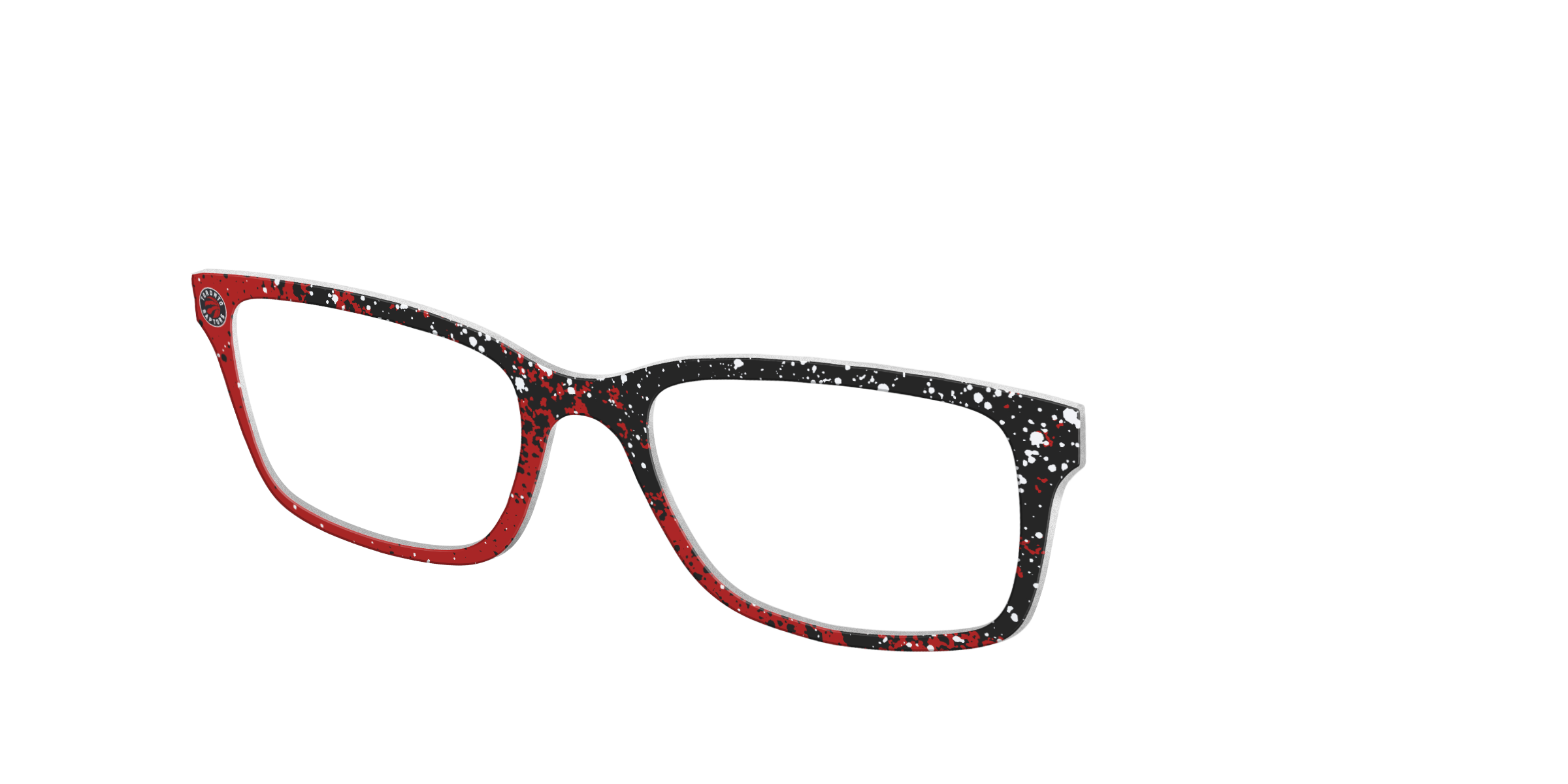 Pair Eyewear School Spirit The Raptors Splatter top magnetico NBA