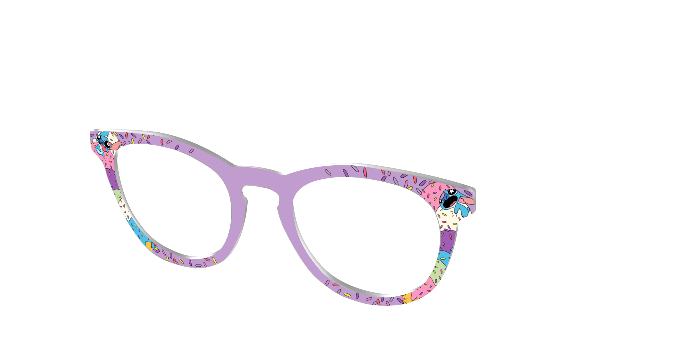Pair Eyewear Collabs Stitch's Sugar Rush top occhiali DY99