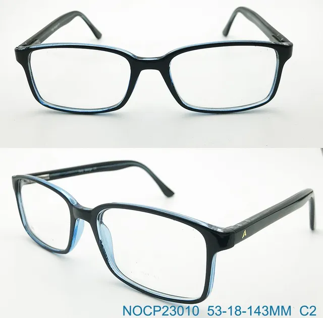 Ouyuan NOCP23010 montatura rettangolare bicolore 53-18-143