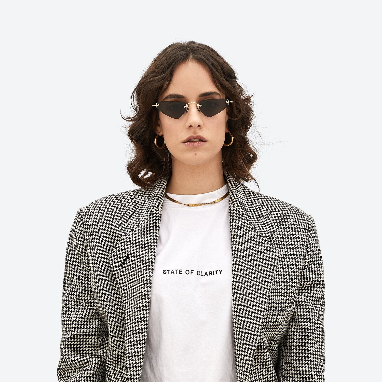 Monokol Burbon MK172 C1 occhiali da sole cat eye titanio