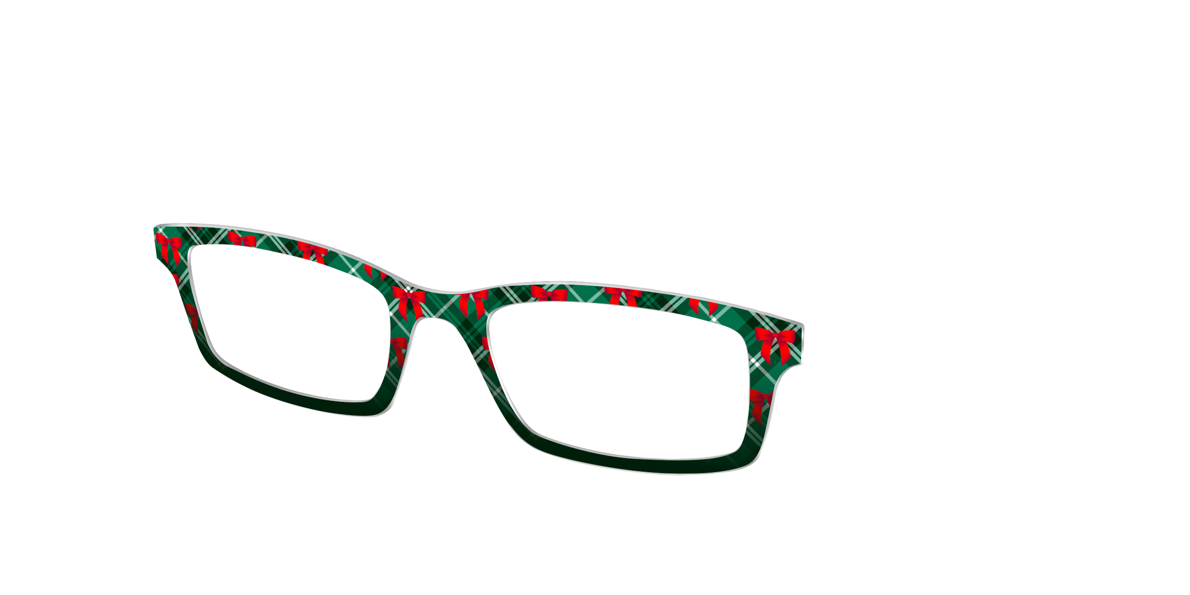 Pair Eyewear Ribbon-Clad Plaid top occhiali scozzese