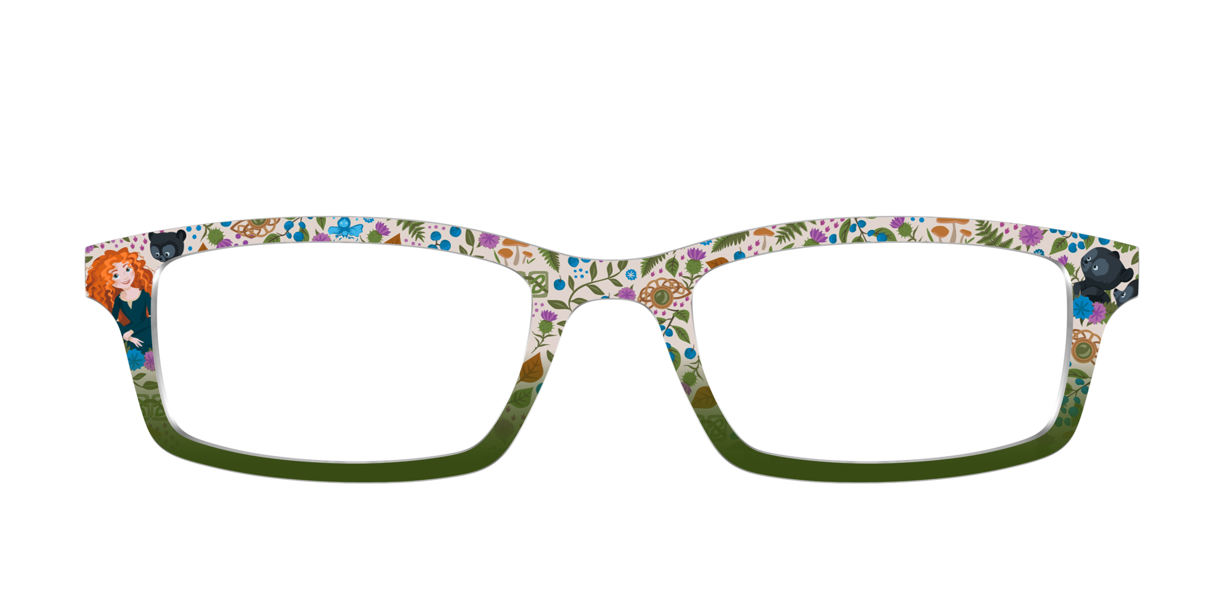 Pair Eyewear Collabs Merida Brave Floral top fiori